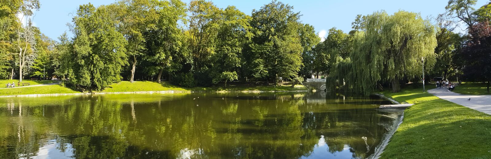 Samsung Galaxy Note4 sample photo. Park, green, water photography