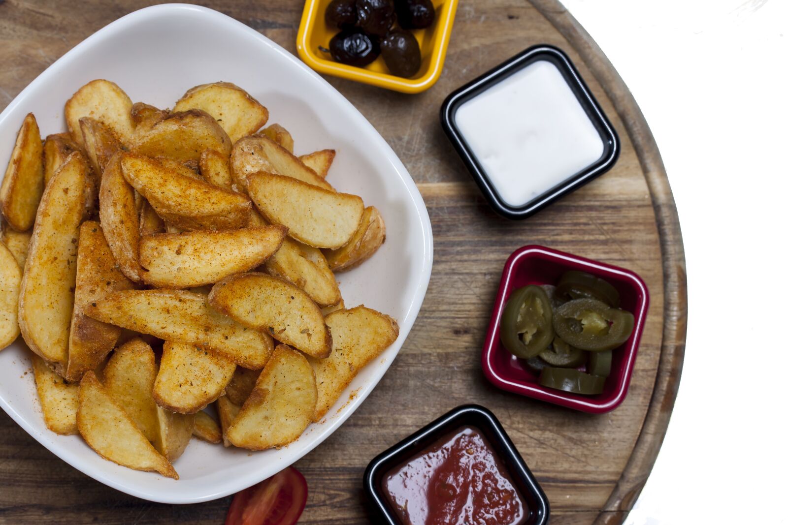 Canon EOS 50D sample photo. Food, potato, sauce photography