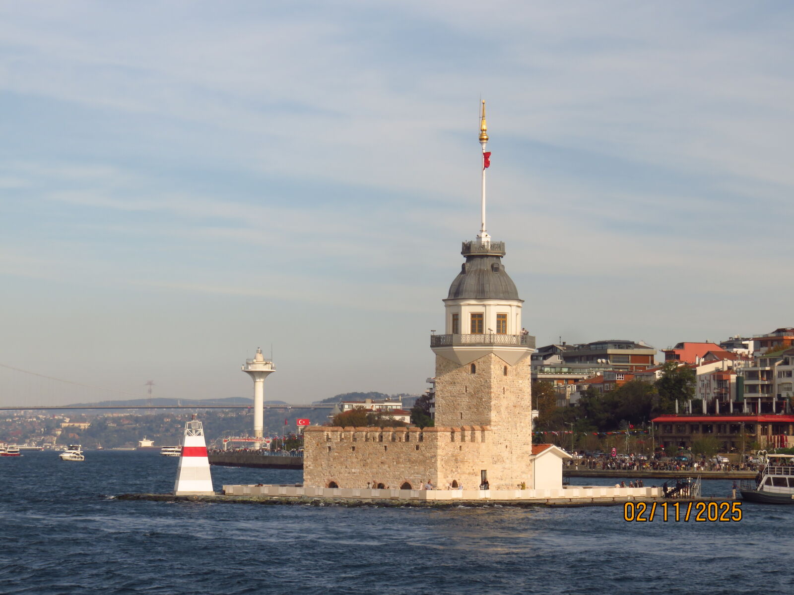 Canon PowerShot SX700 HS sample photo. Maiden's tower, istanbul, t photography