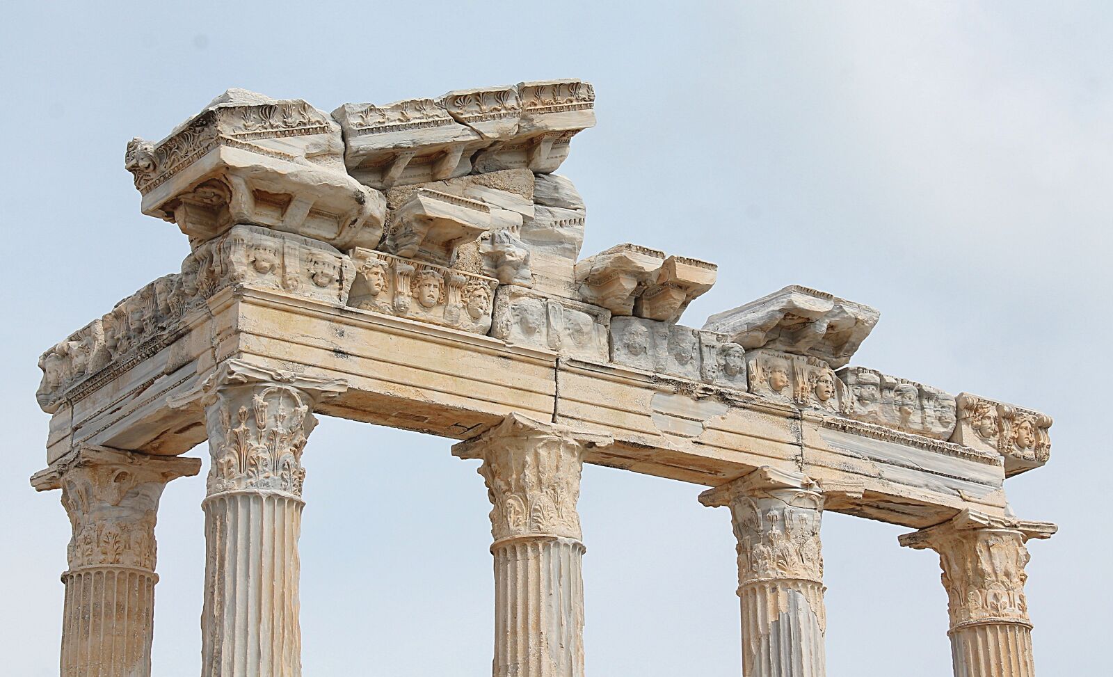 Canon EOS 1100D (EOS Rebel T3 / EOS Kiss X50) sample photo. The temple of apollo photography
