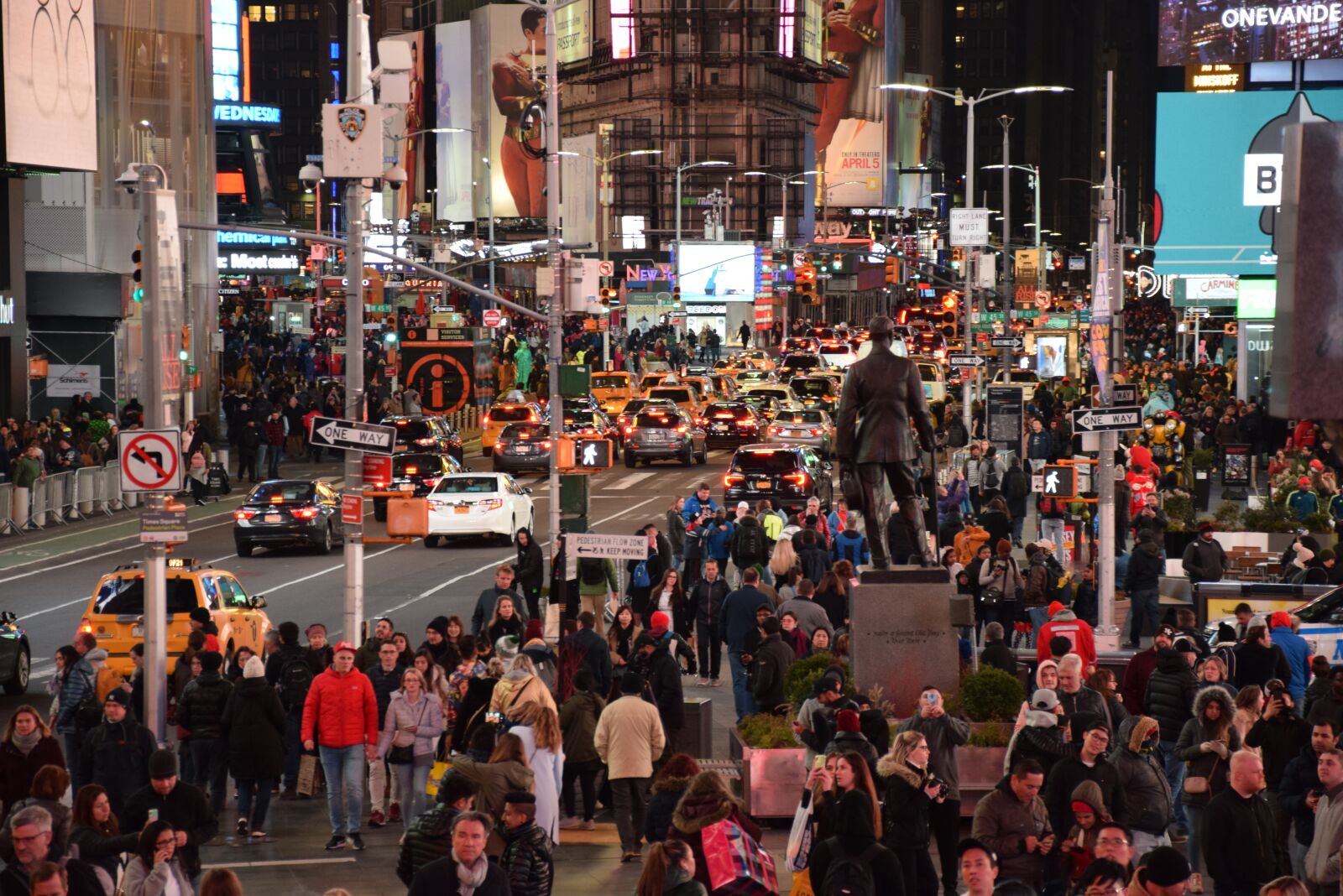 Nikon D5300 sample photo. Time, square, manhattan photography