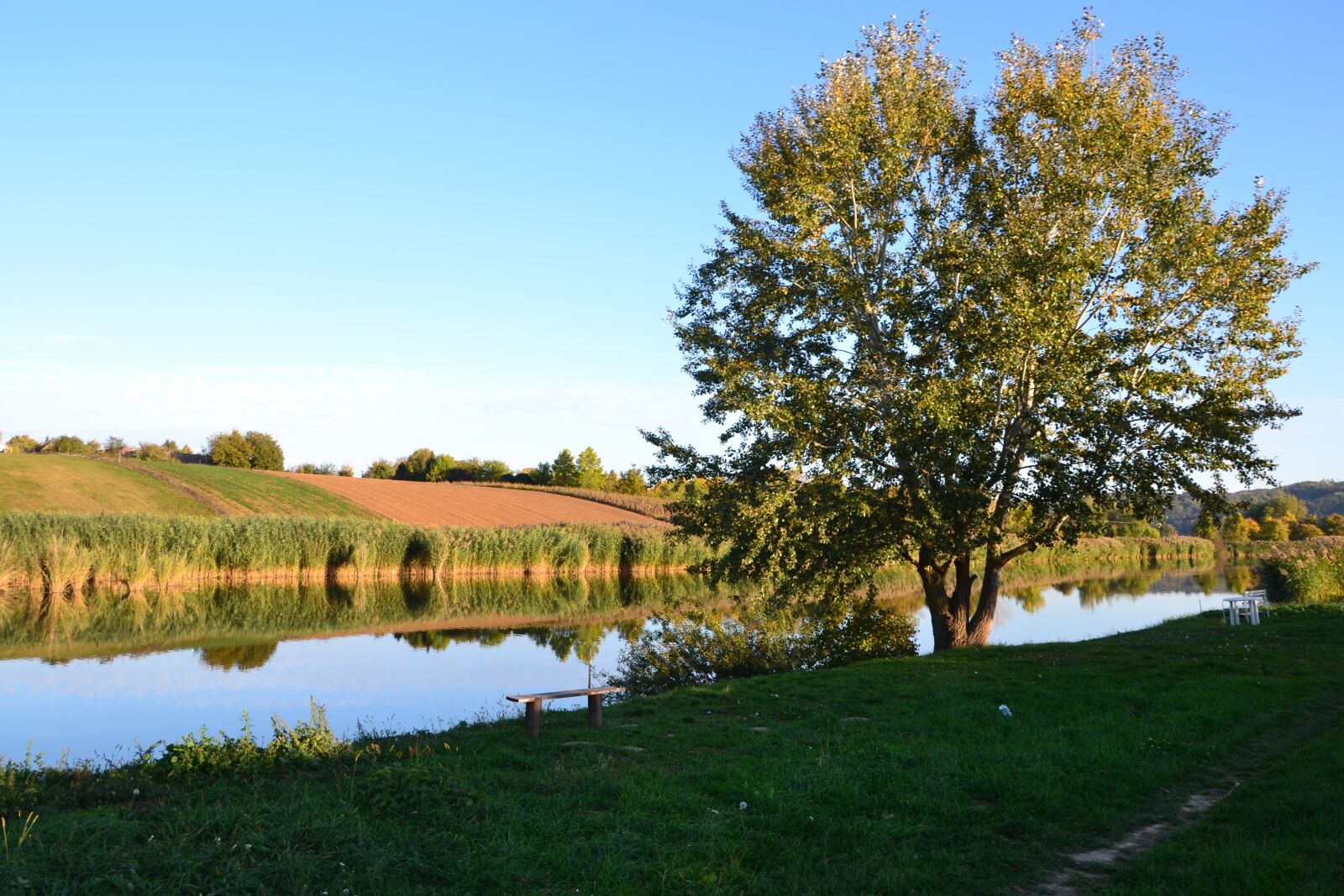 Nikon D3100 sample photo. Hungary, vokány, lake photography