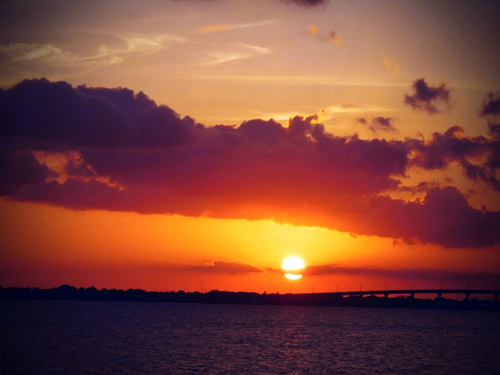 Nikon Coolpix S7000 sample photo. Sunset, lake, water photography