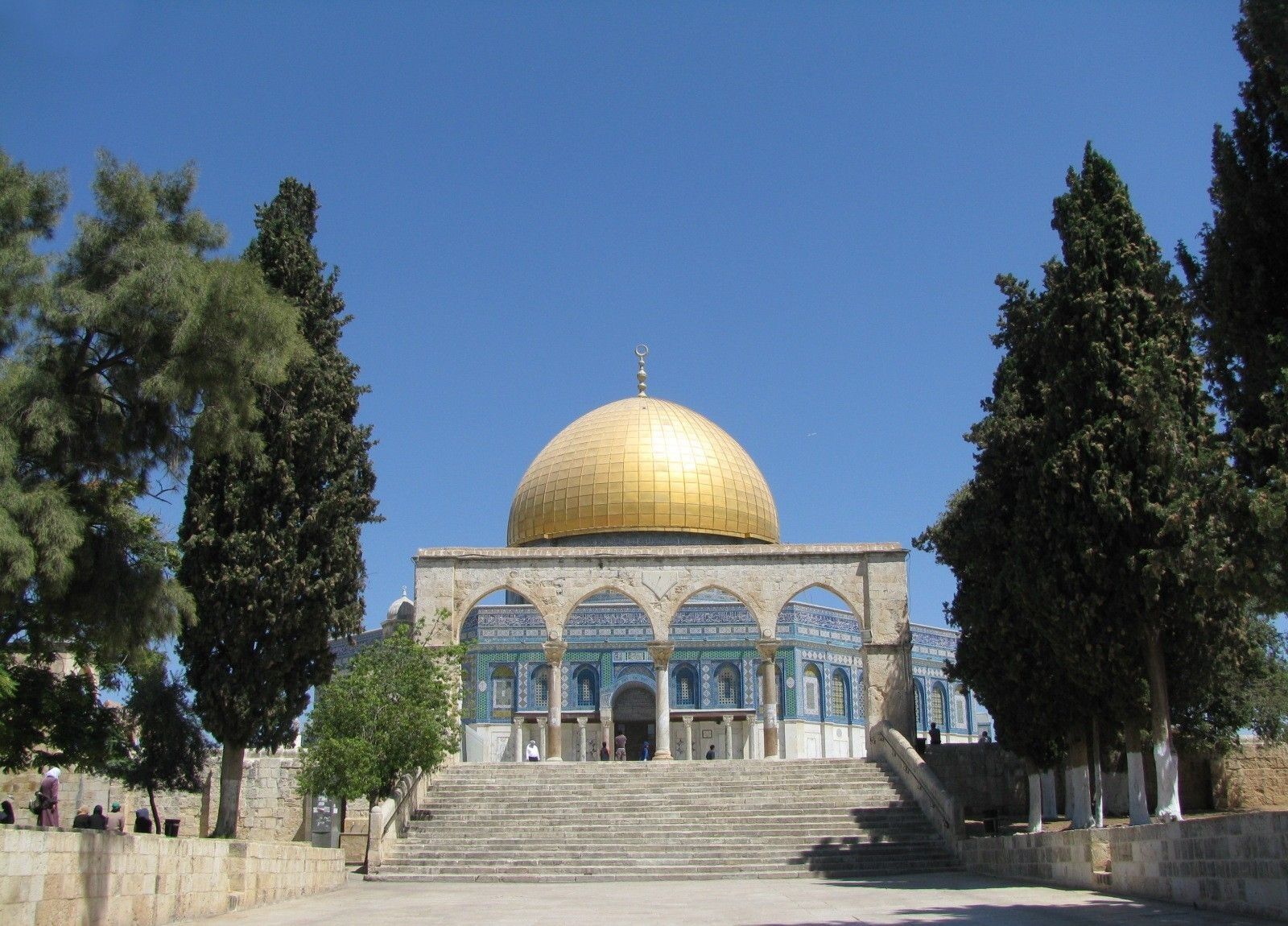 Canon POWERSHOT SX100 IS sample photo. Dome of the rock photography