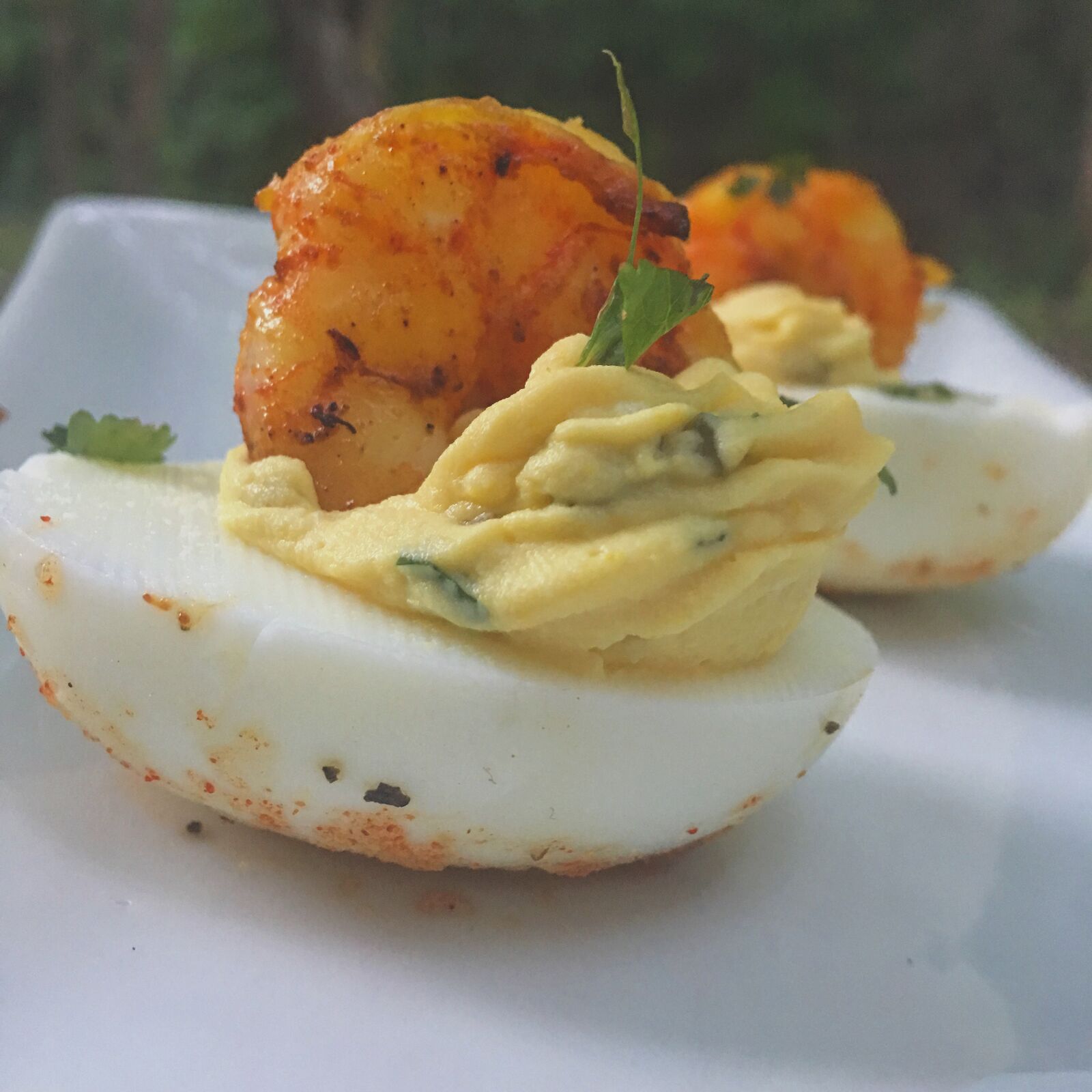 iPhone 6s Plus back camera 4.15mm f/2.2 sample photo. Appetizers, deviled, eggs, eggs photography