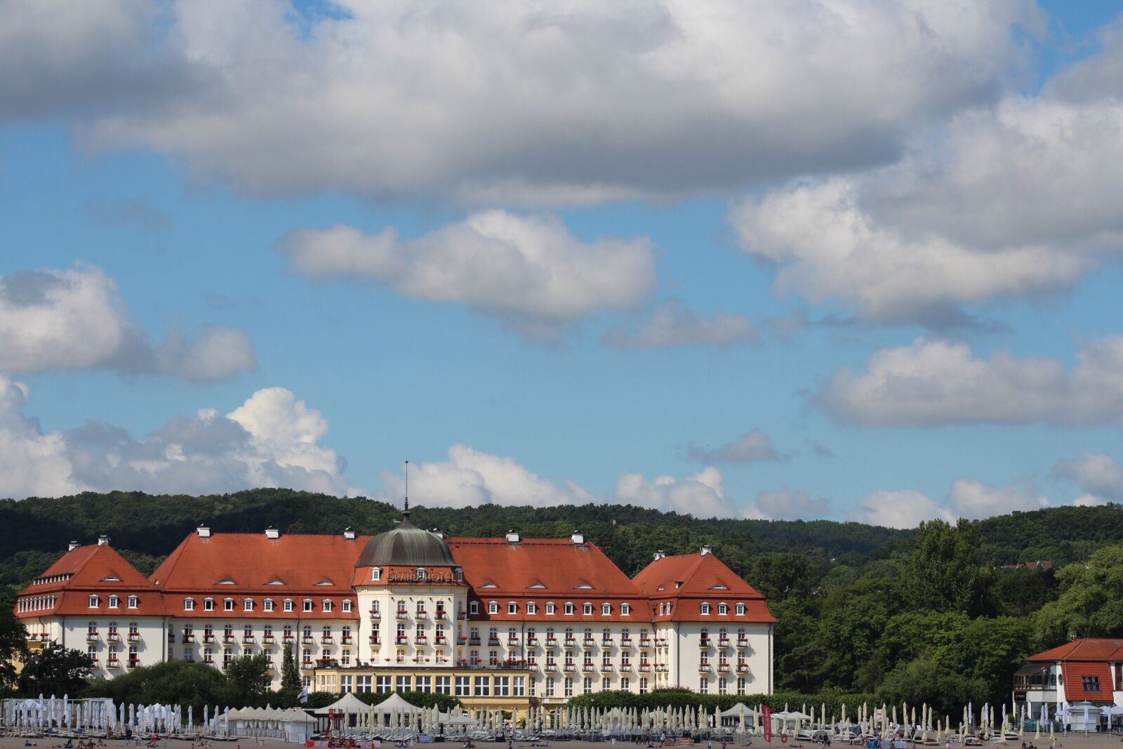 Canon EF 75-300mm f/4-5.6 USM sample photo. Panorama, city, sopot photography