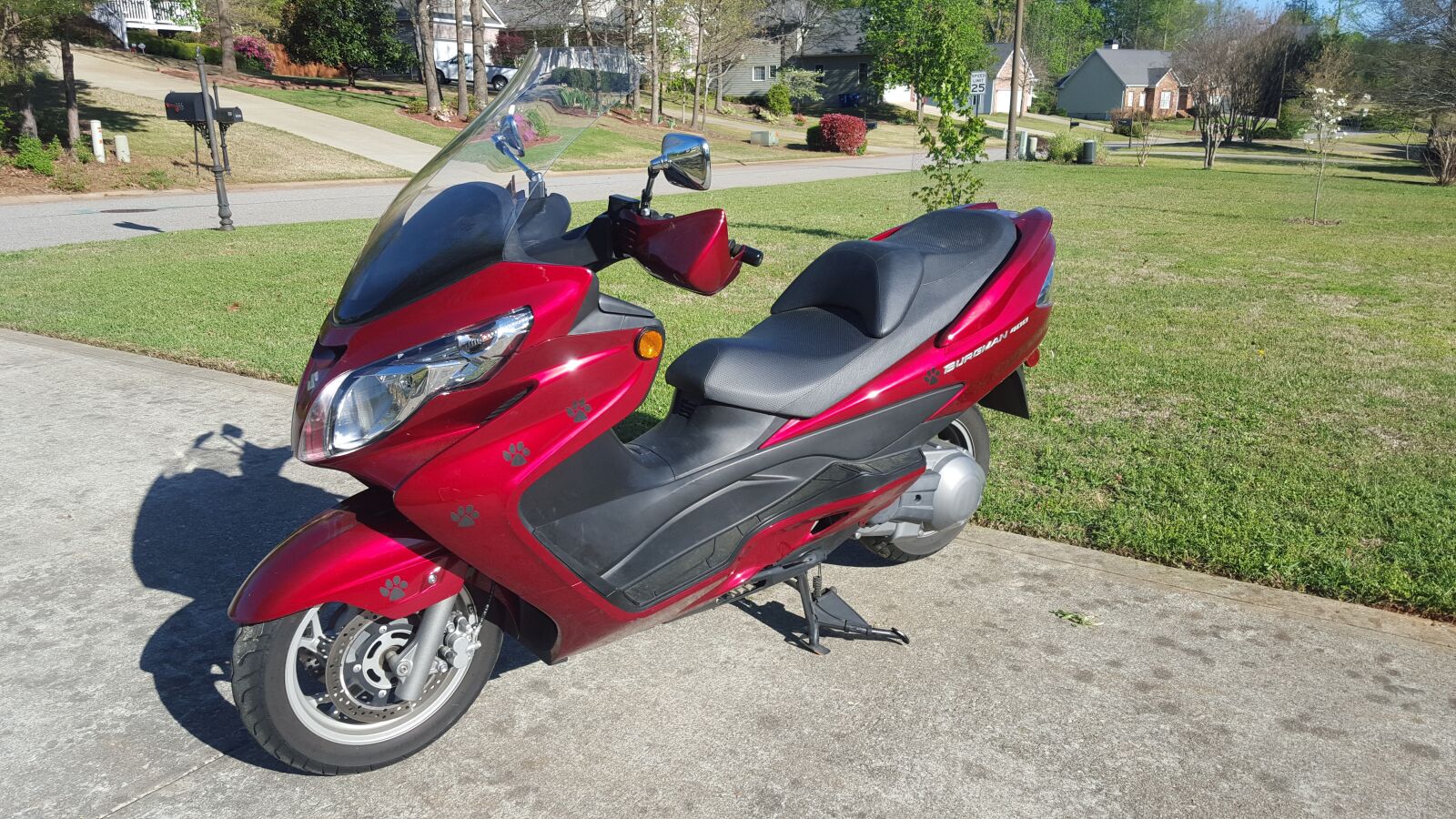 Samsung Galaxy S6 sample photo. Suzuki, burgmann, motorcycle photography