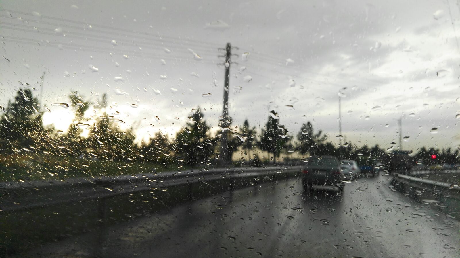 HUAWEI GX8 sample photo. Rain, tehran, sunlight photography