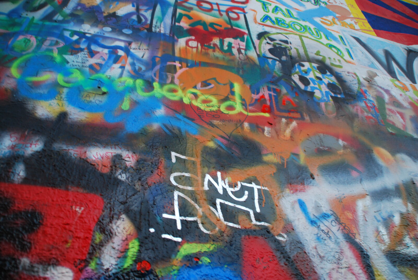 Nikon D60 sample photo. Czech, republic, europe, graffitti photography