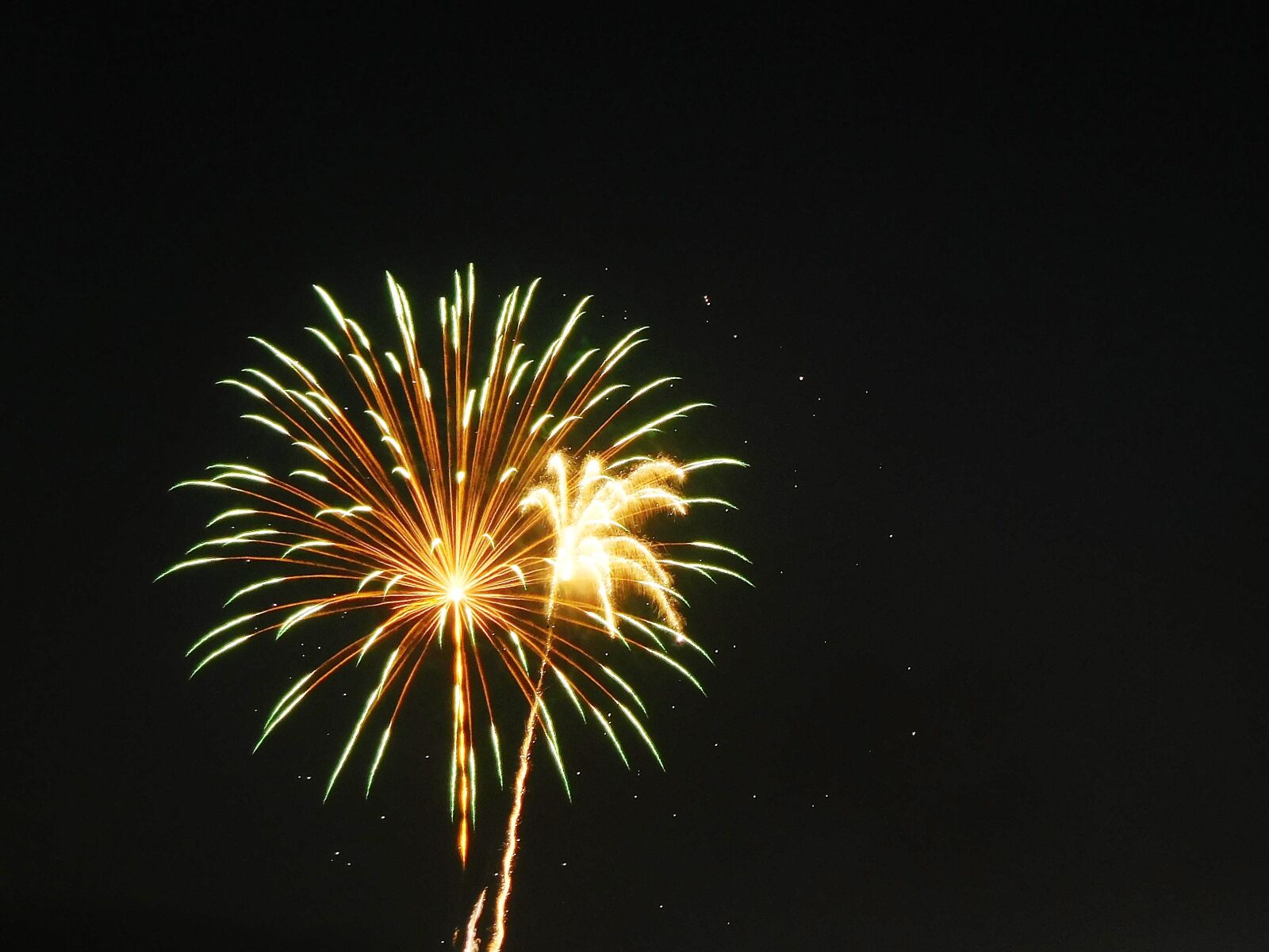Nikon Coolpix S7000 sample photo. Fireworks, july 4th, independence photography