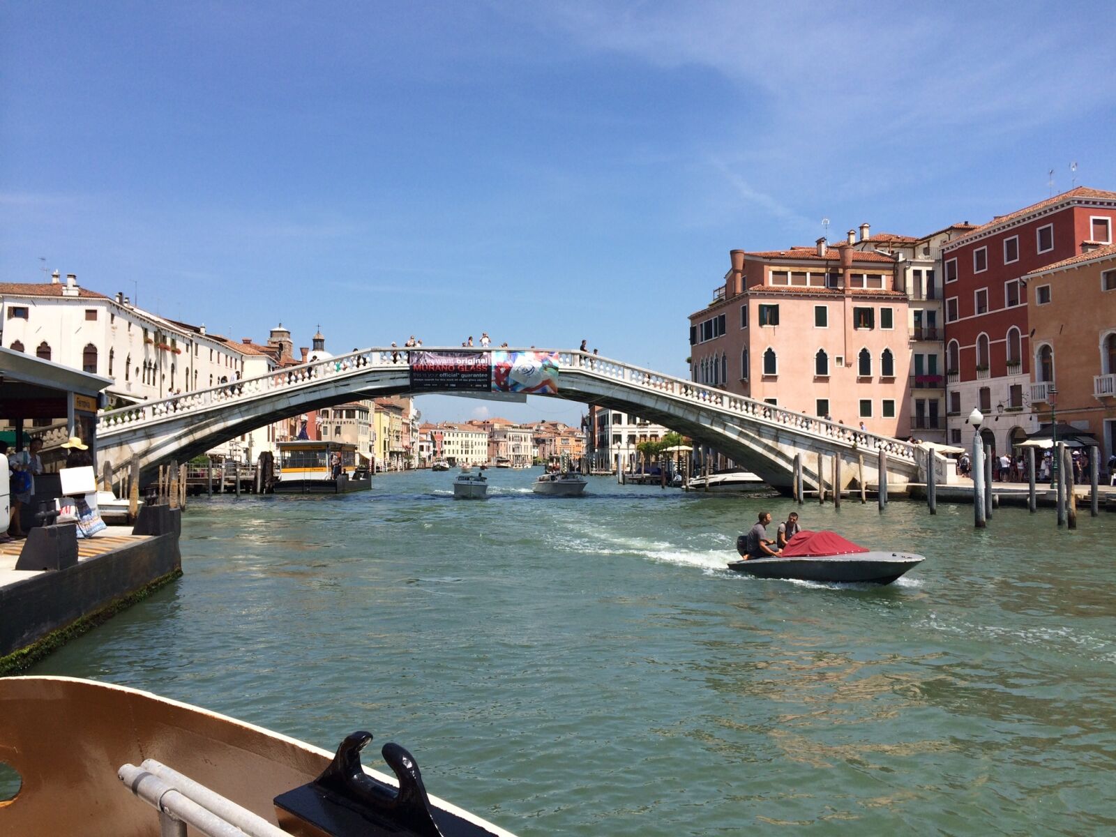 iPhone 5s back camera 4.12mm f/2.2 sample photo. Venice, bridge, channel photography