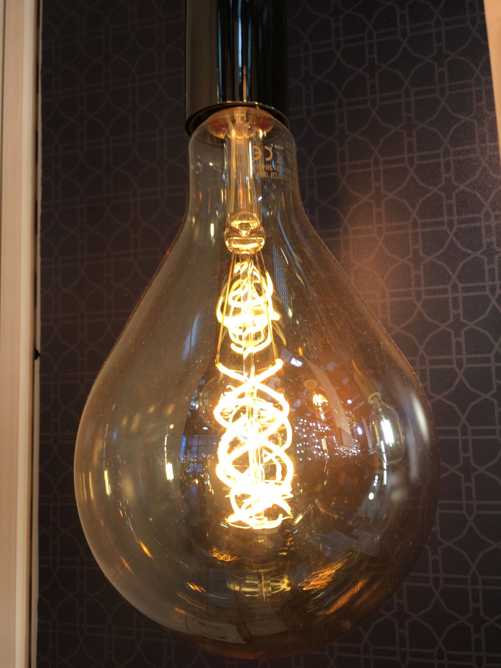 iPhone 6s Plus back camera 4.15mm f/2.2 sample photo. Lightbulb, lamp, lighting photography