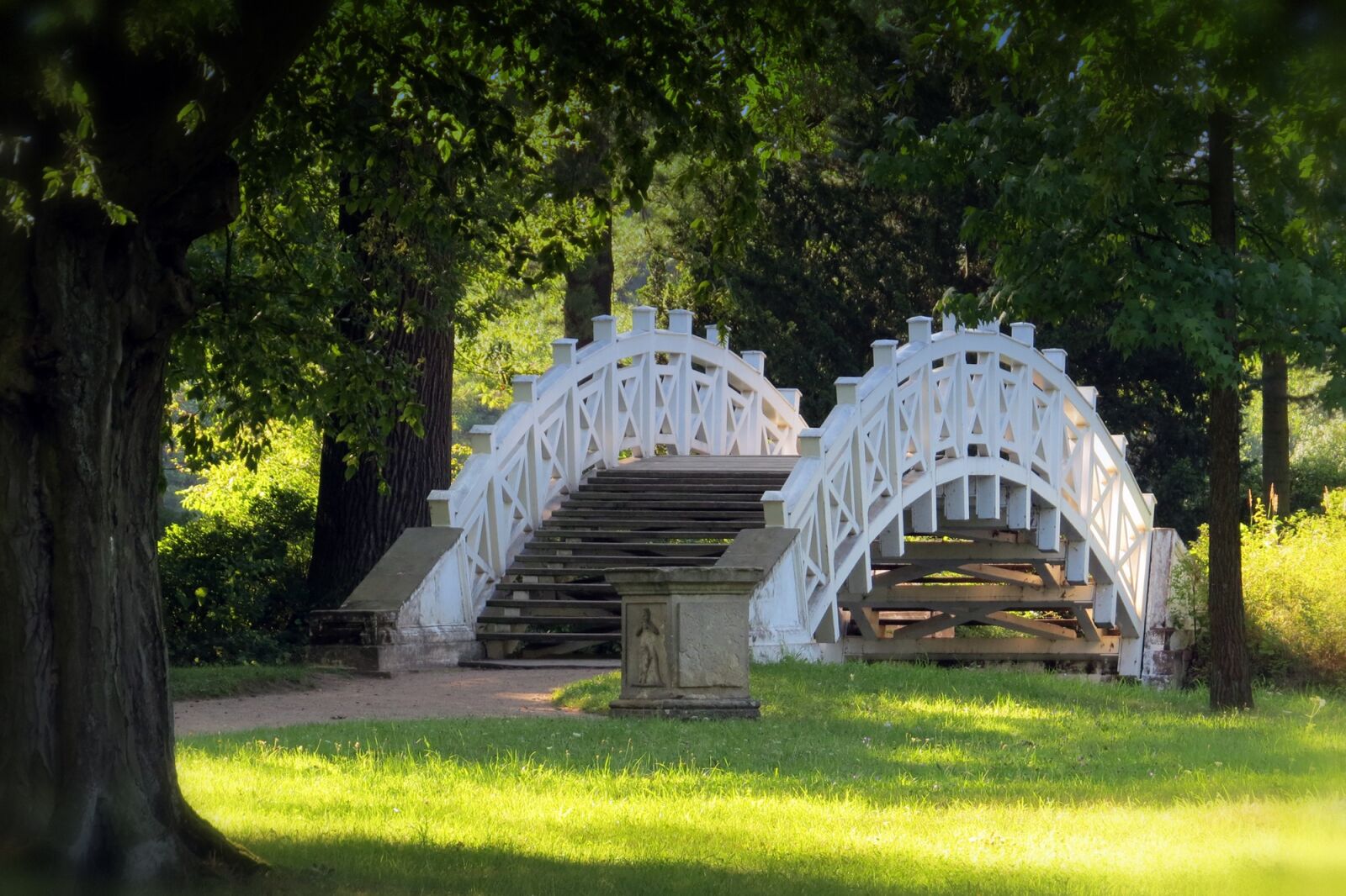 Canon PowerShot SX50 HS sample photo. Bridge, wörlitz, park photography