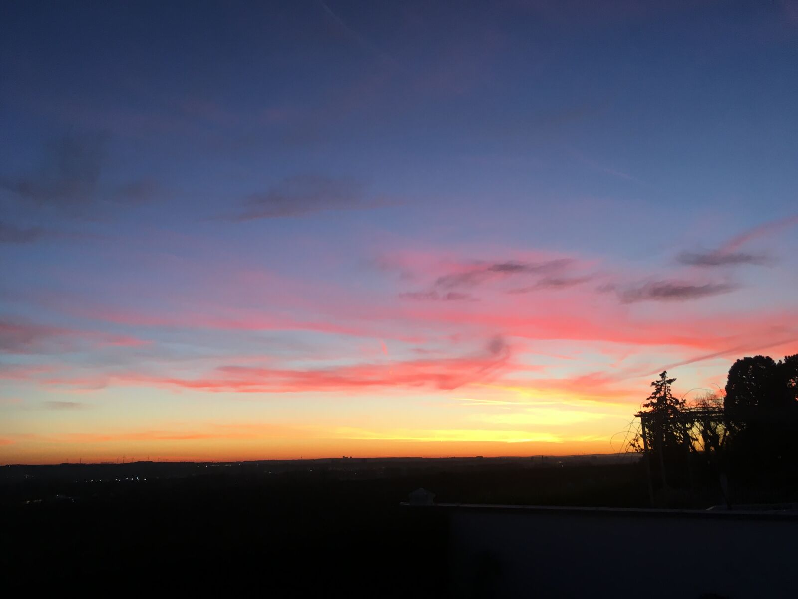 Apple iPhone 6s sample photo. Sunset, abendstimmung, evening sky photography