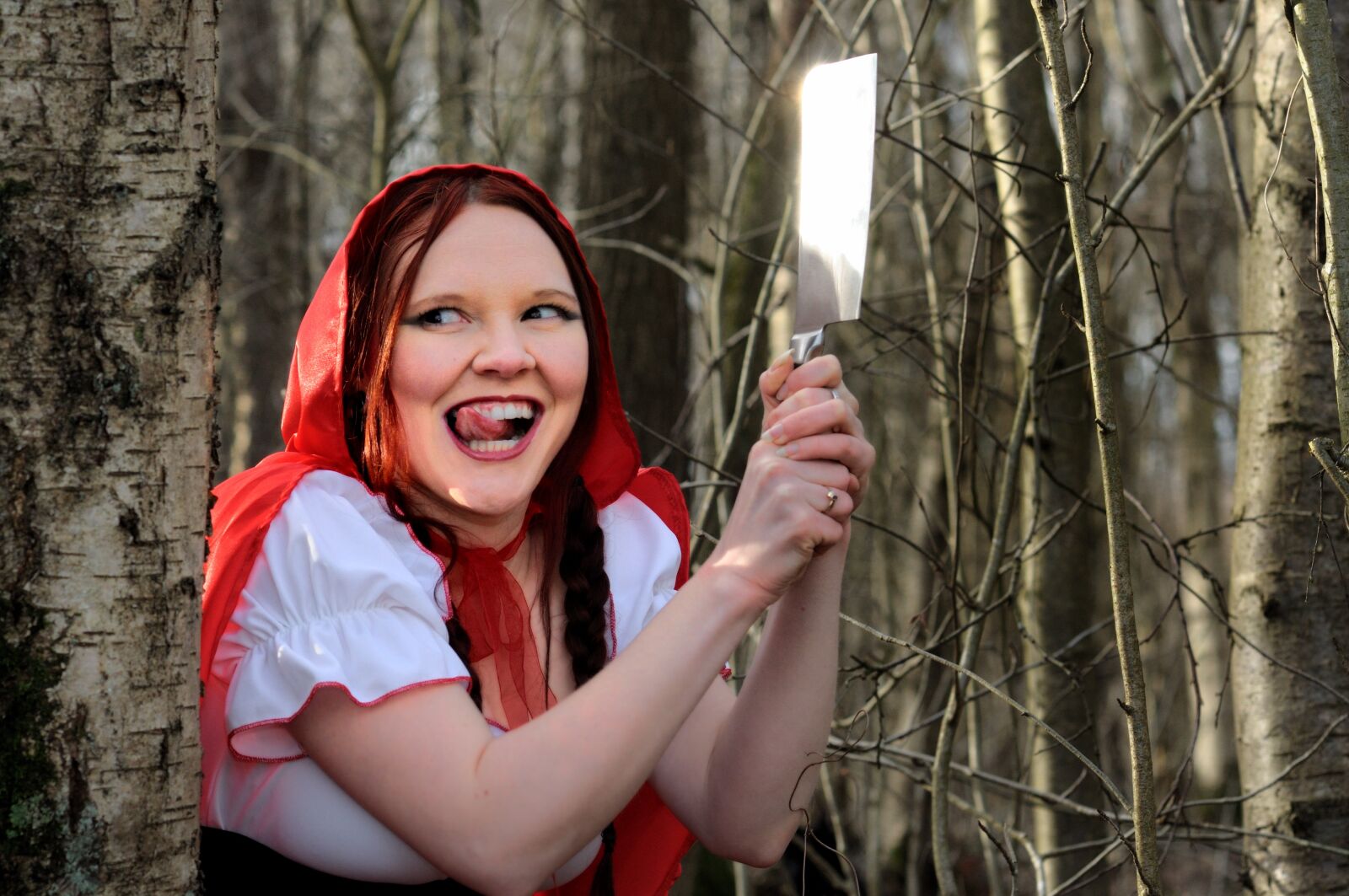 Nikon D90 sample photo. Rotk ppchen, fairy tales photography