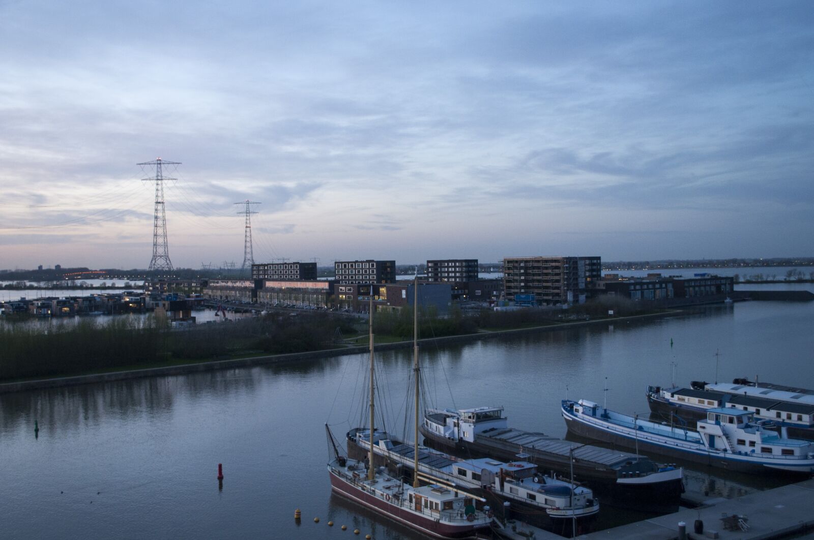 Nikon D5000 sample photo. Sunset, bridge, amsterdam photography