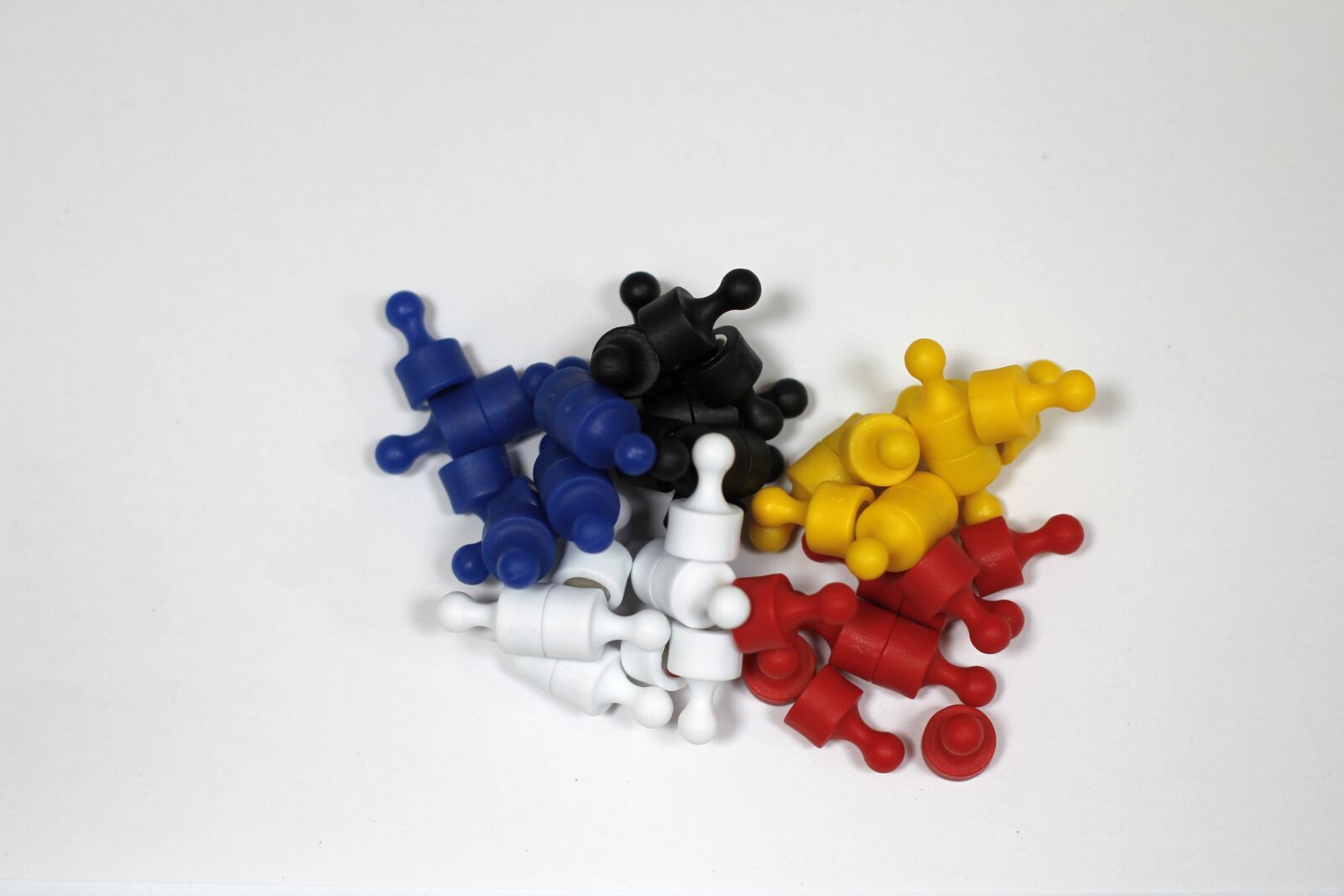 Canon EOS 60D + Canon EF 50mm F1.4 USM sample photo. Magnets, colorful, black photography