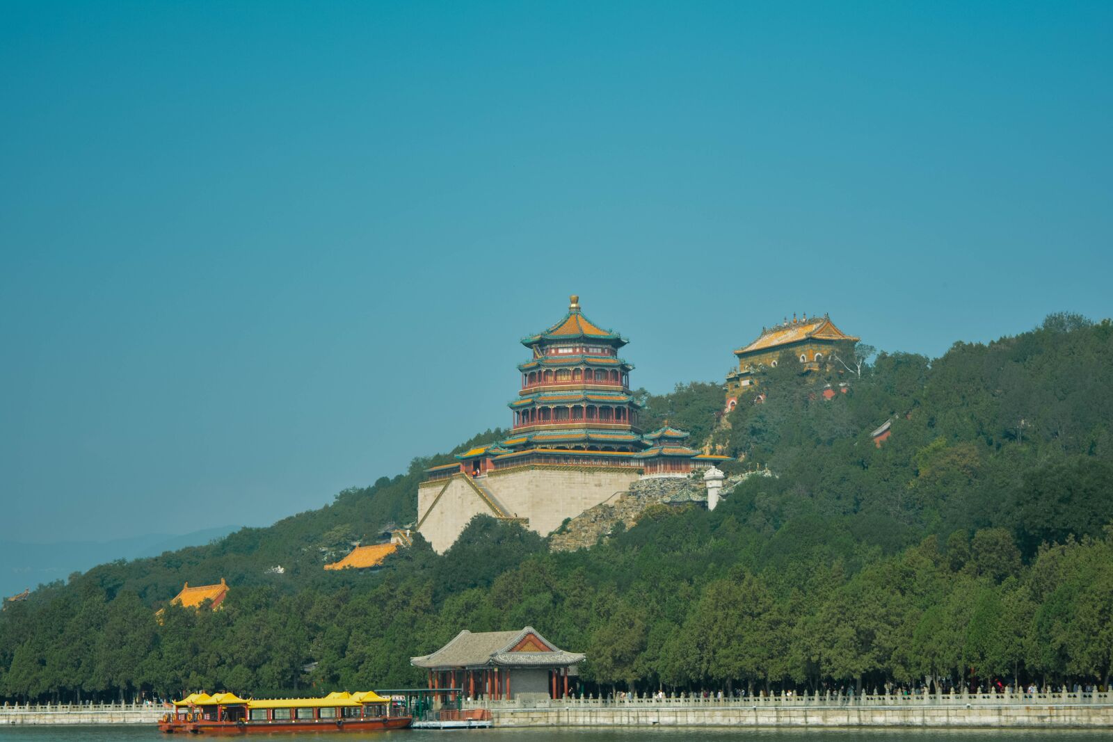 Nikon D5200 sample photo. The summer palace, longevity photography