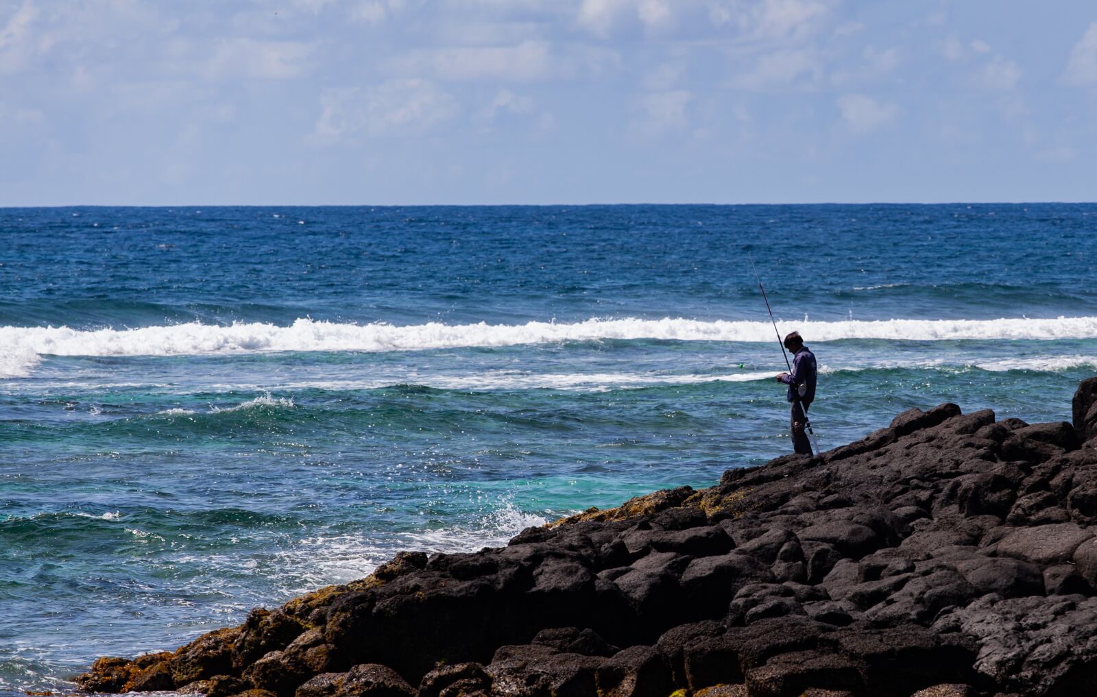 Canon EF 70-200mm F4L USM sample photo. Mauritius, coastline, sea view photography