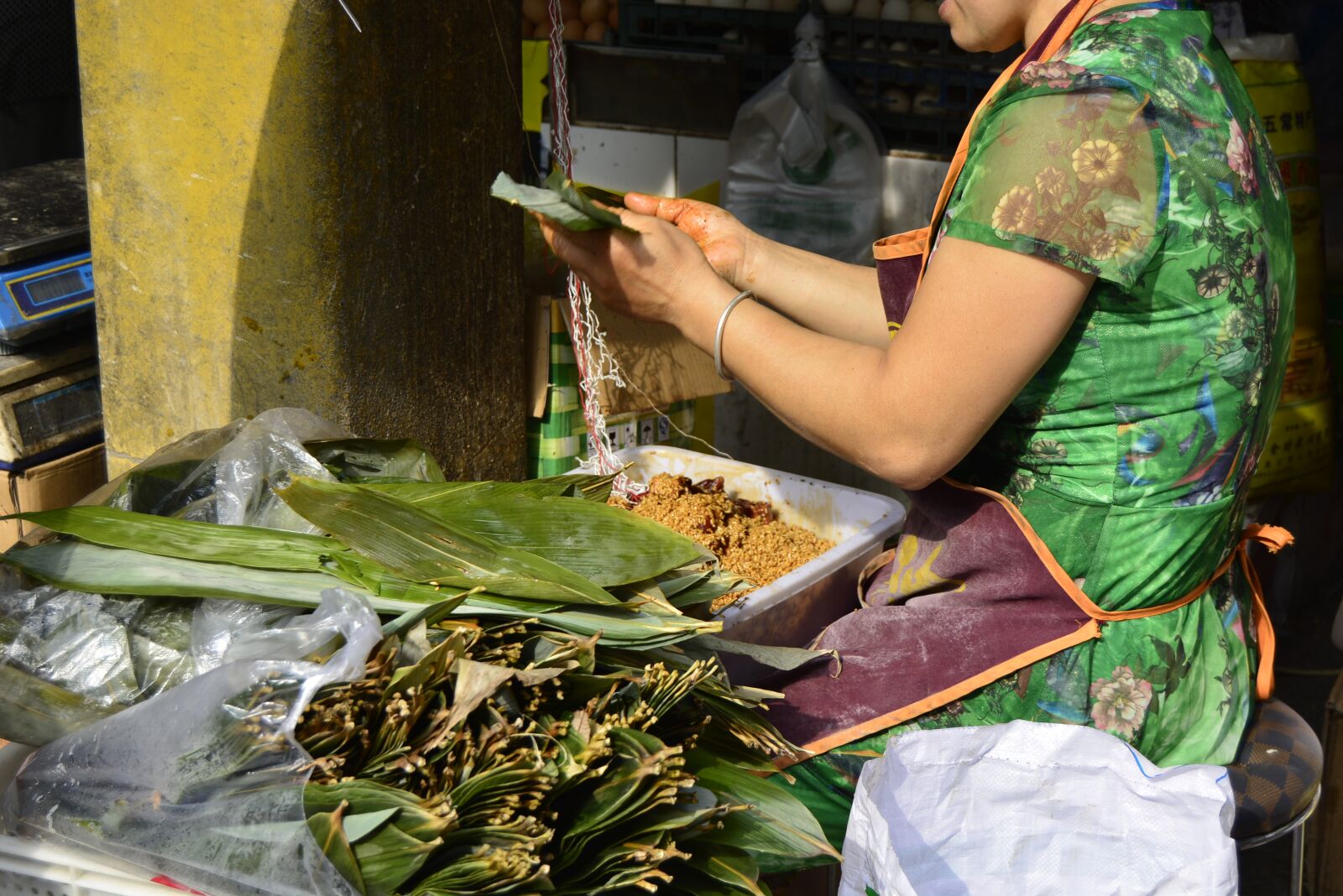Nikon D5200 sample photo. Dragon boat festival, rice photography