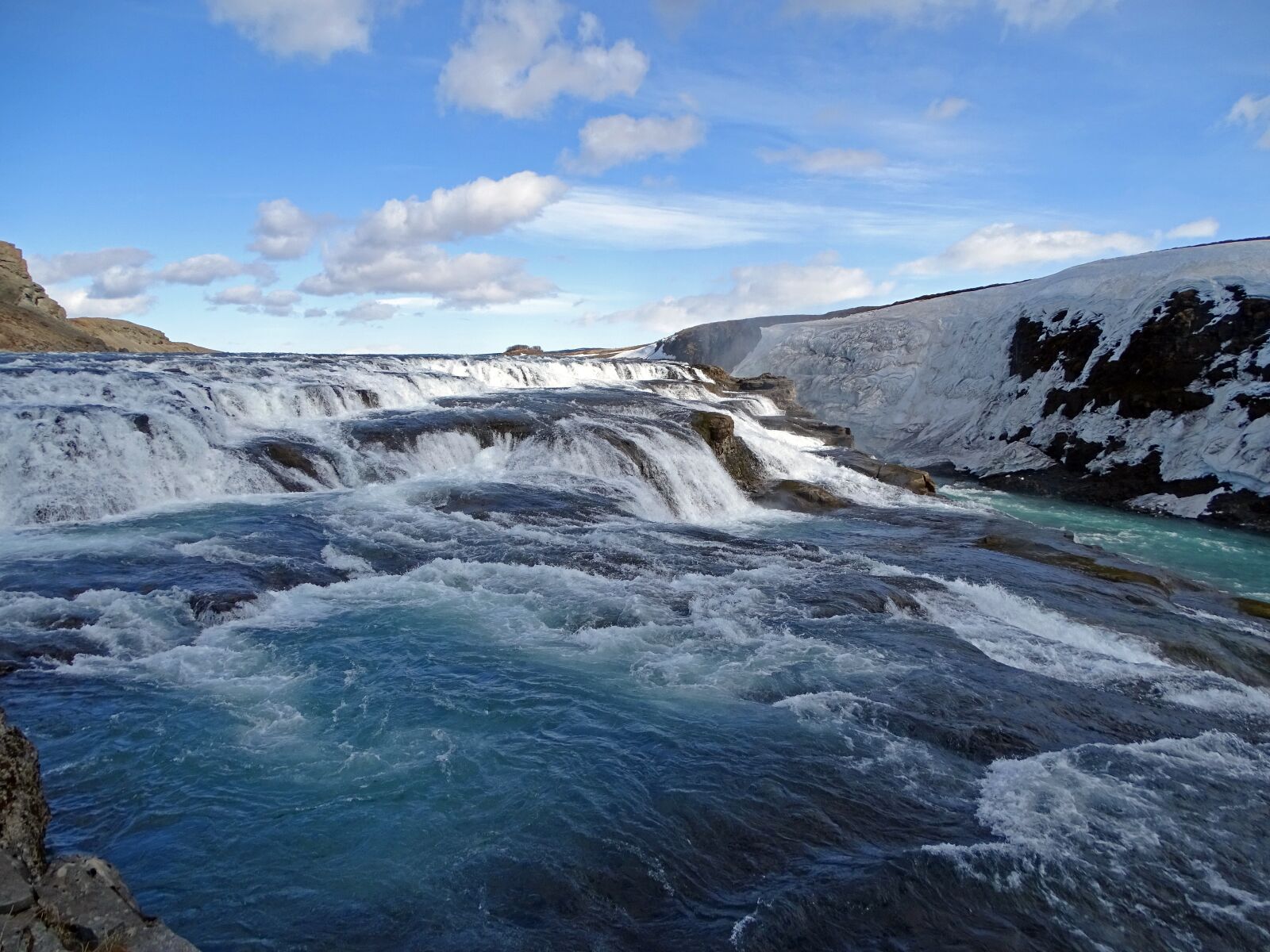 Sony Cyber-shot DSC-HX400V sample photo. Waterfall, iceland, gullfoss photography