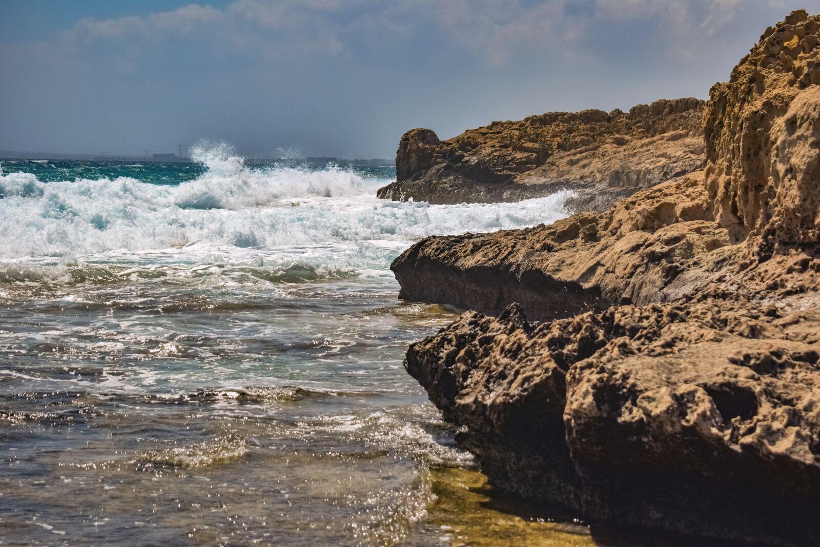 Nikon D3300 sample photo. Beach, rocky coast, sea photography