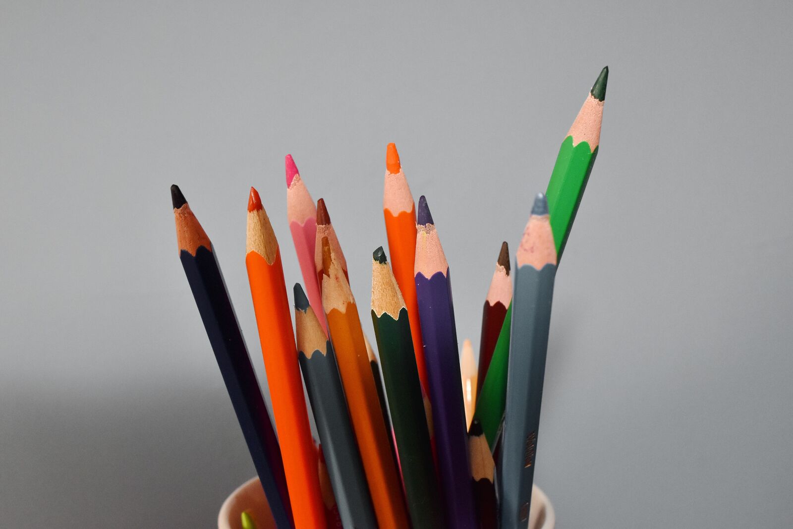 Nikon D5500 sample photo. Colorful, crayons, group, many photography