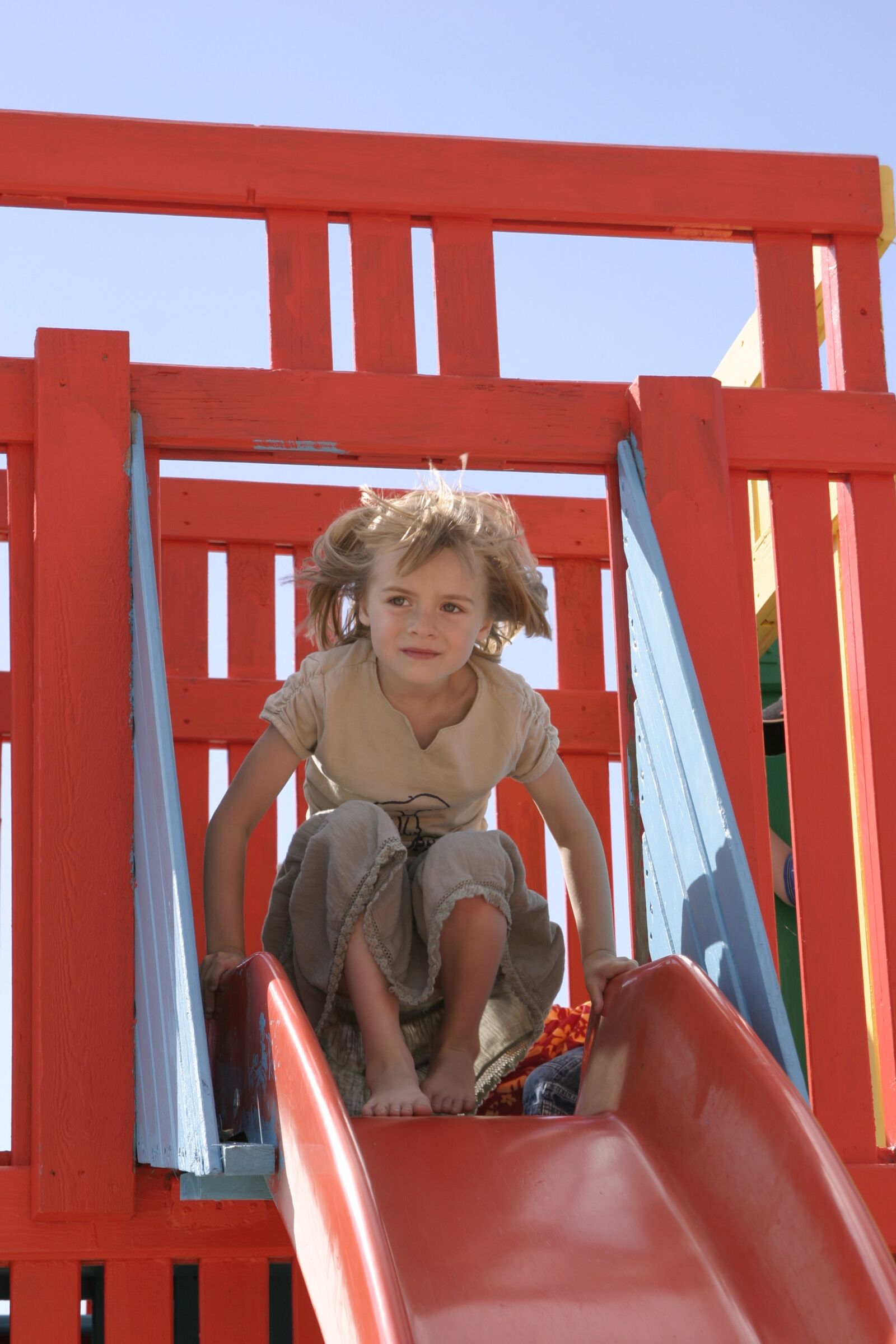 Canon EOS 10D sample photo. Child, playground, summer photography