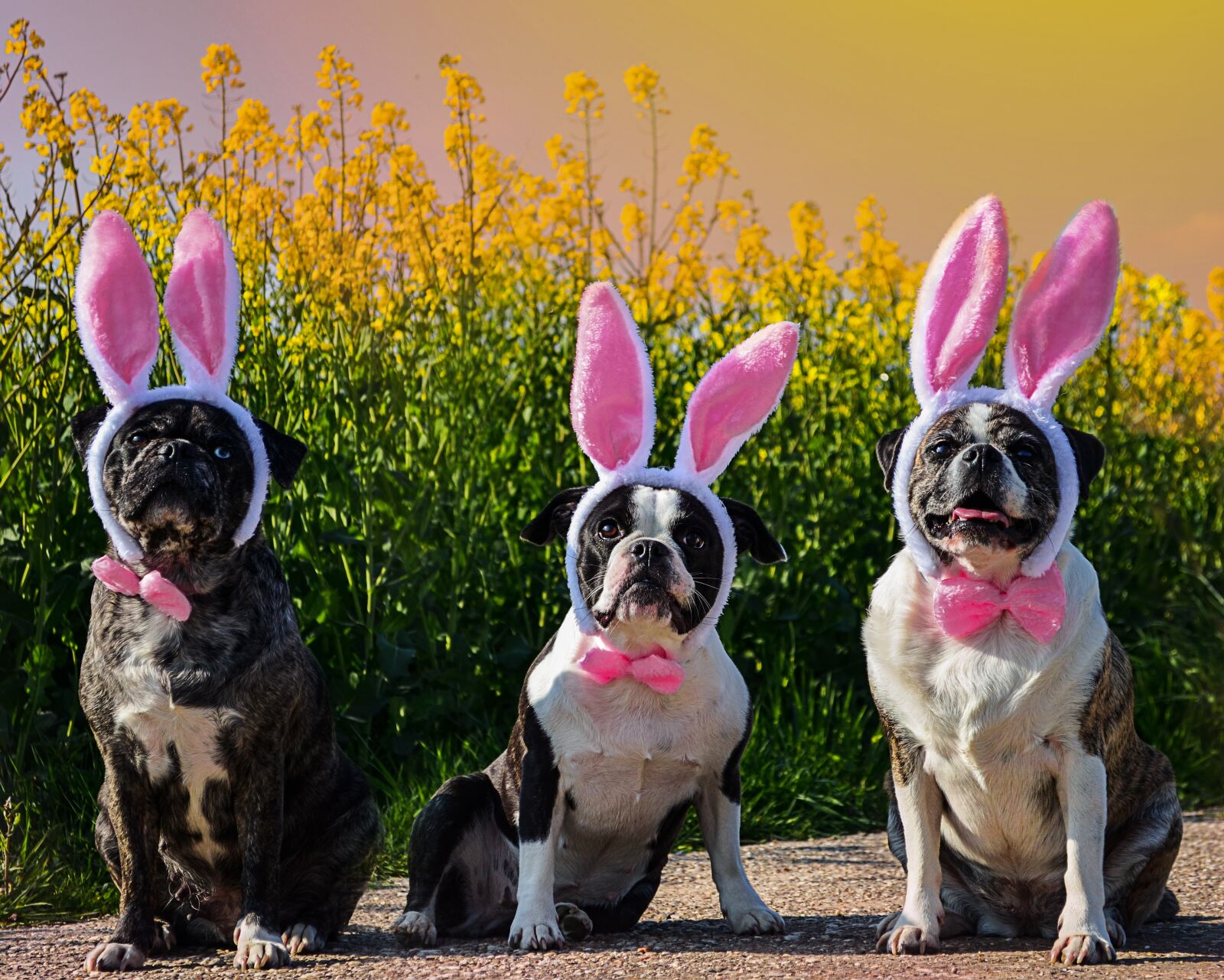 Nikon D5100 sample photo. Easter dog, dog easter photography