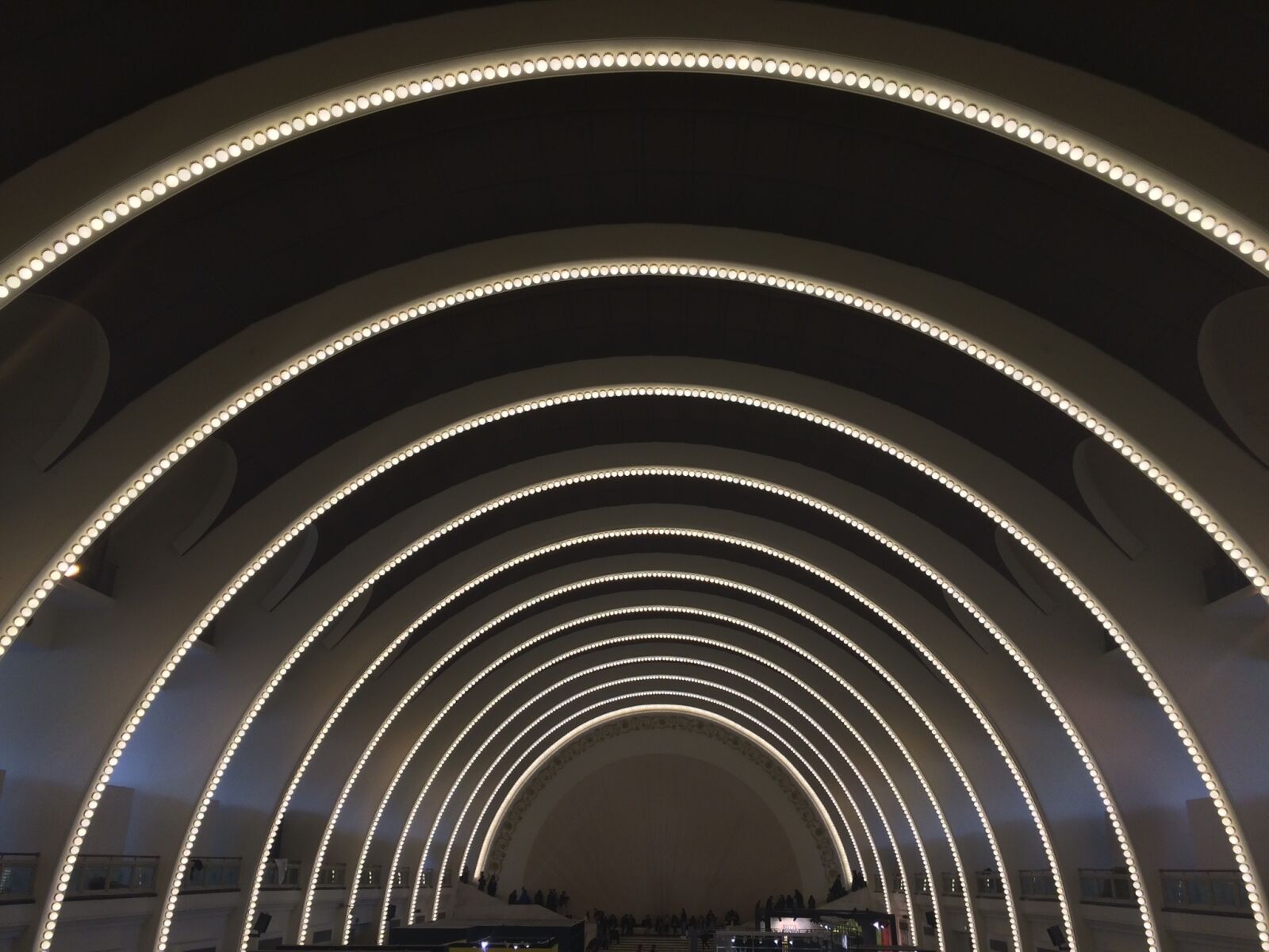 Apple iPhone 5s sample photo. Shanghai exhibition center, auditorium photography