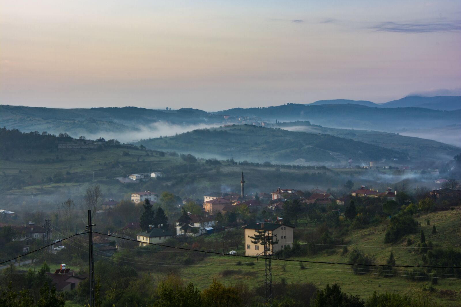 Nikon D5200 sample photo. Landscape, fog, nature photography