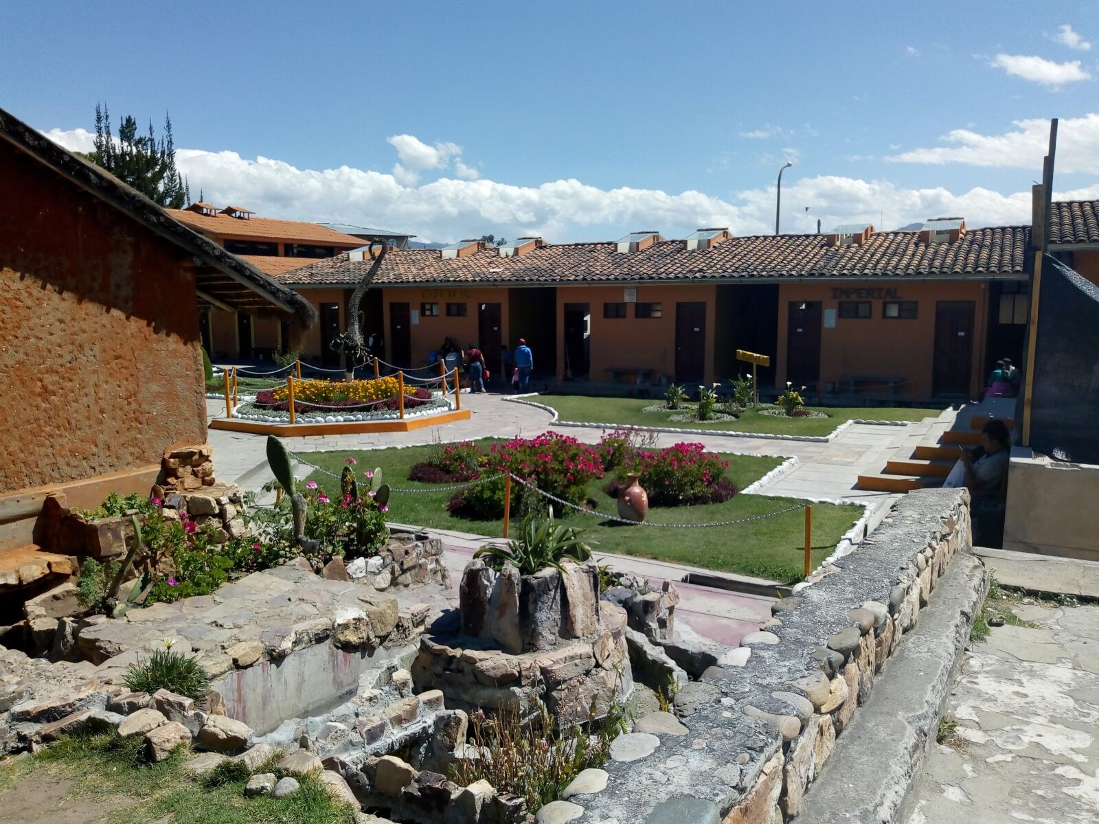 Motorola Moto E (4) Plus sample photo. Inca, baths, cajamarca photography