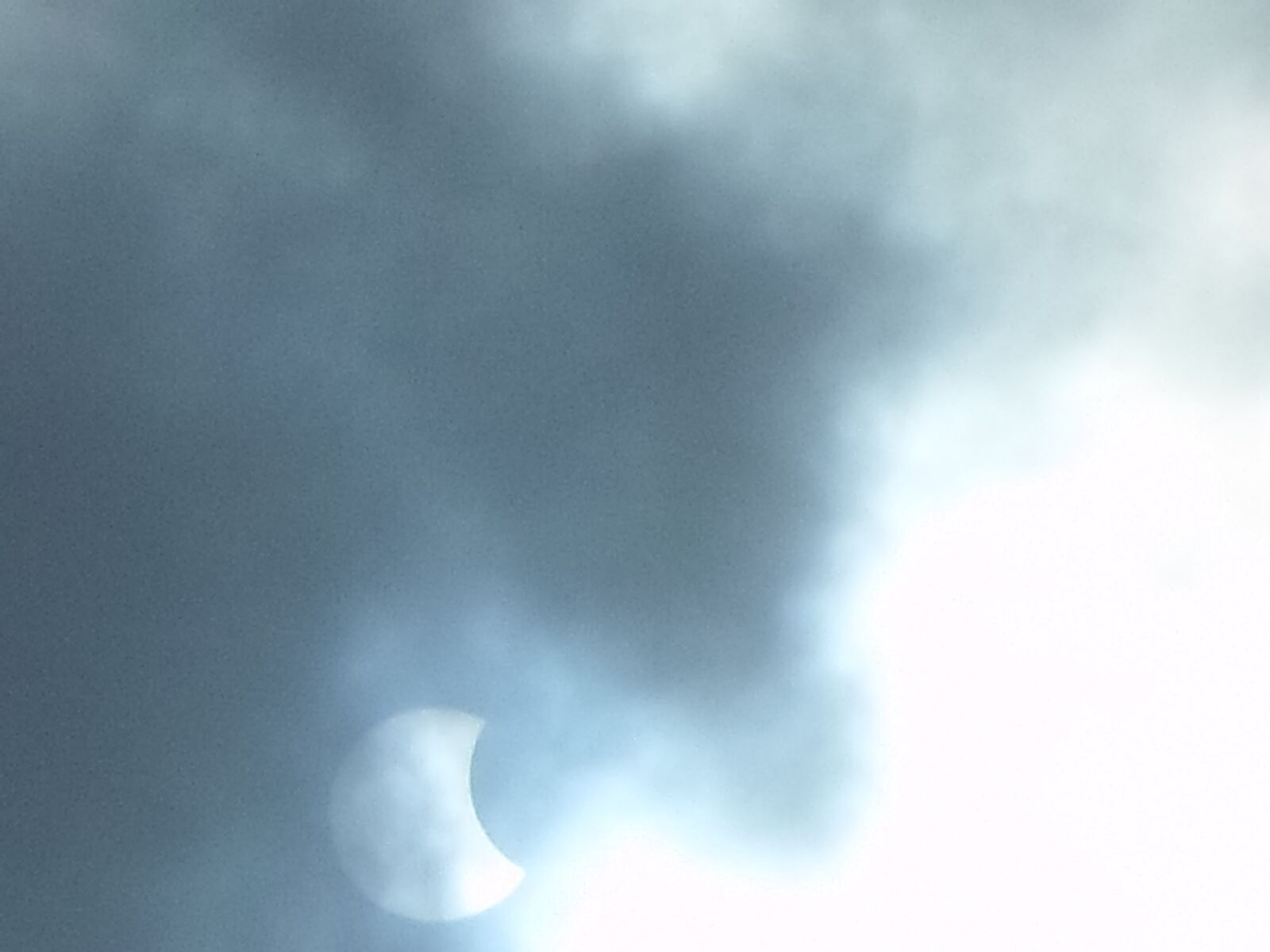 Samsung ST66 / ST68 sample photo. Eclipse of the sun photography