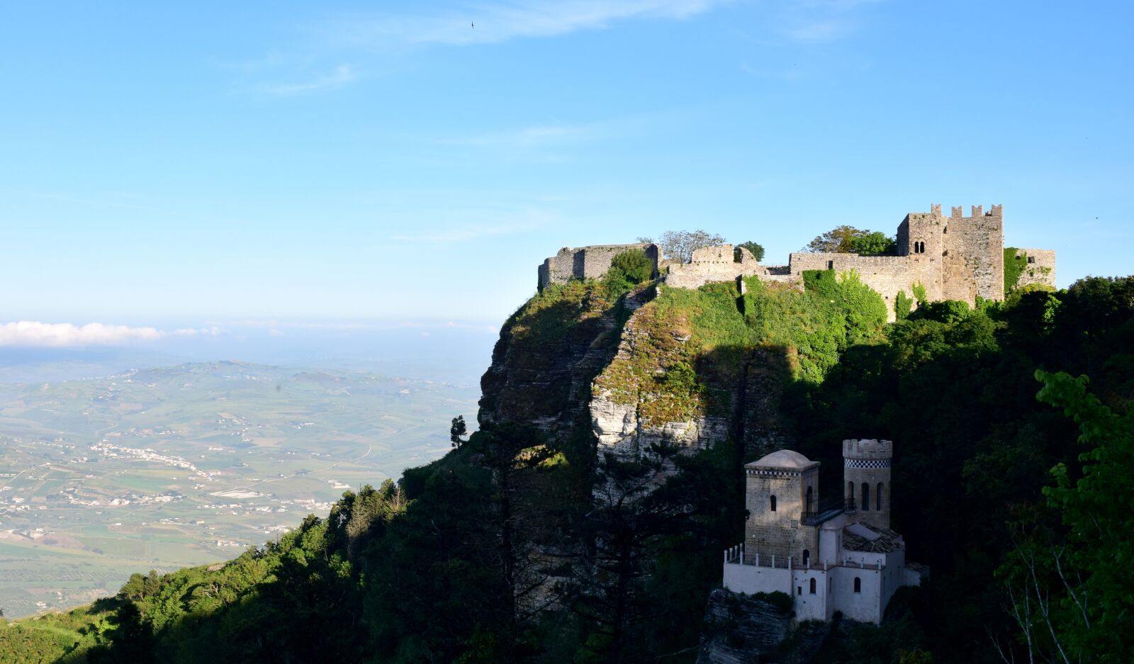 Nikon D3300 sample photo. Castle, erice, rock photography