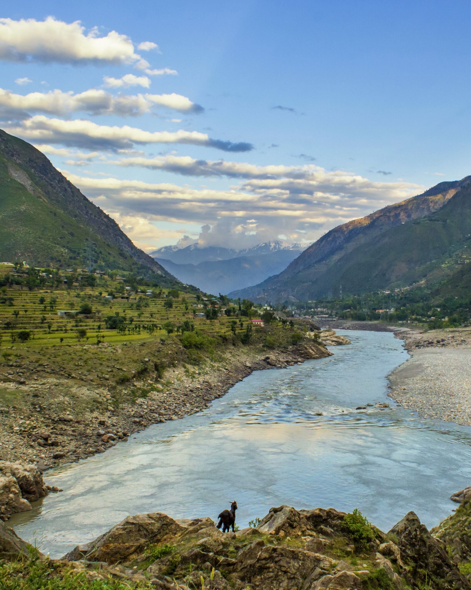 Canon EOS 60D sample photo. River, indus, pakistan photography