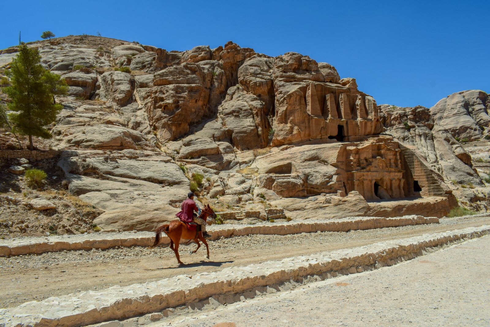 Nikon D3300 sample photo. Petra, jordan, canyon photography