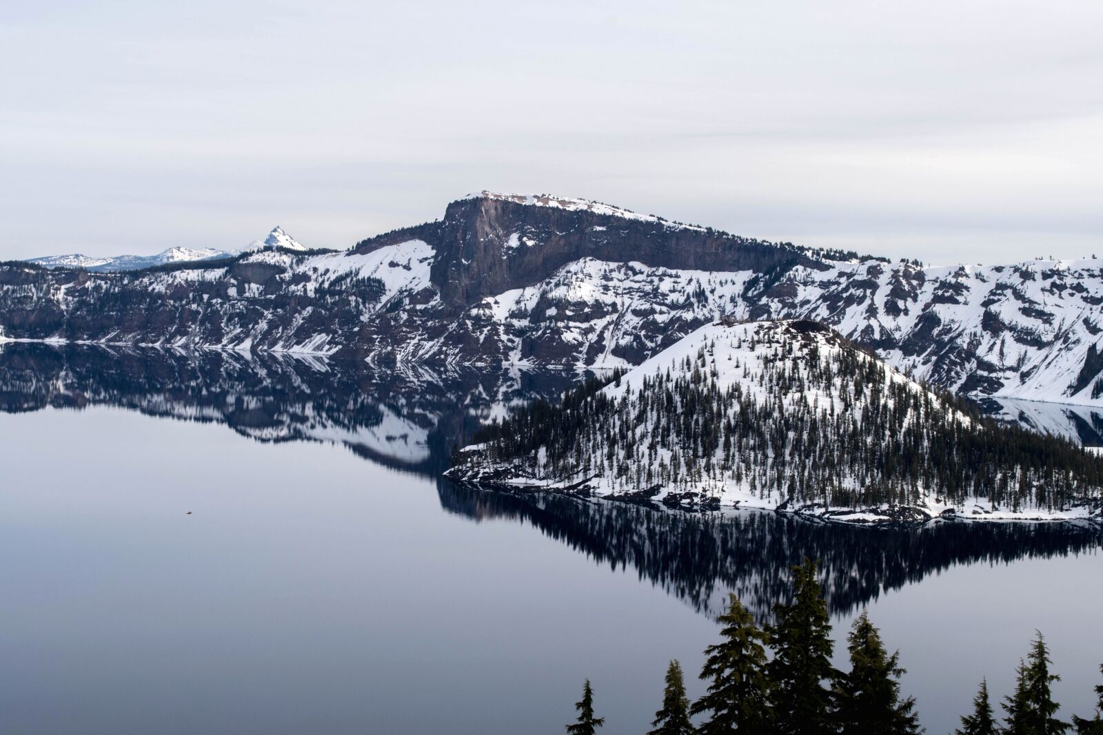 Nikon D5200 sample photo. Island, snow, water, mountain photography