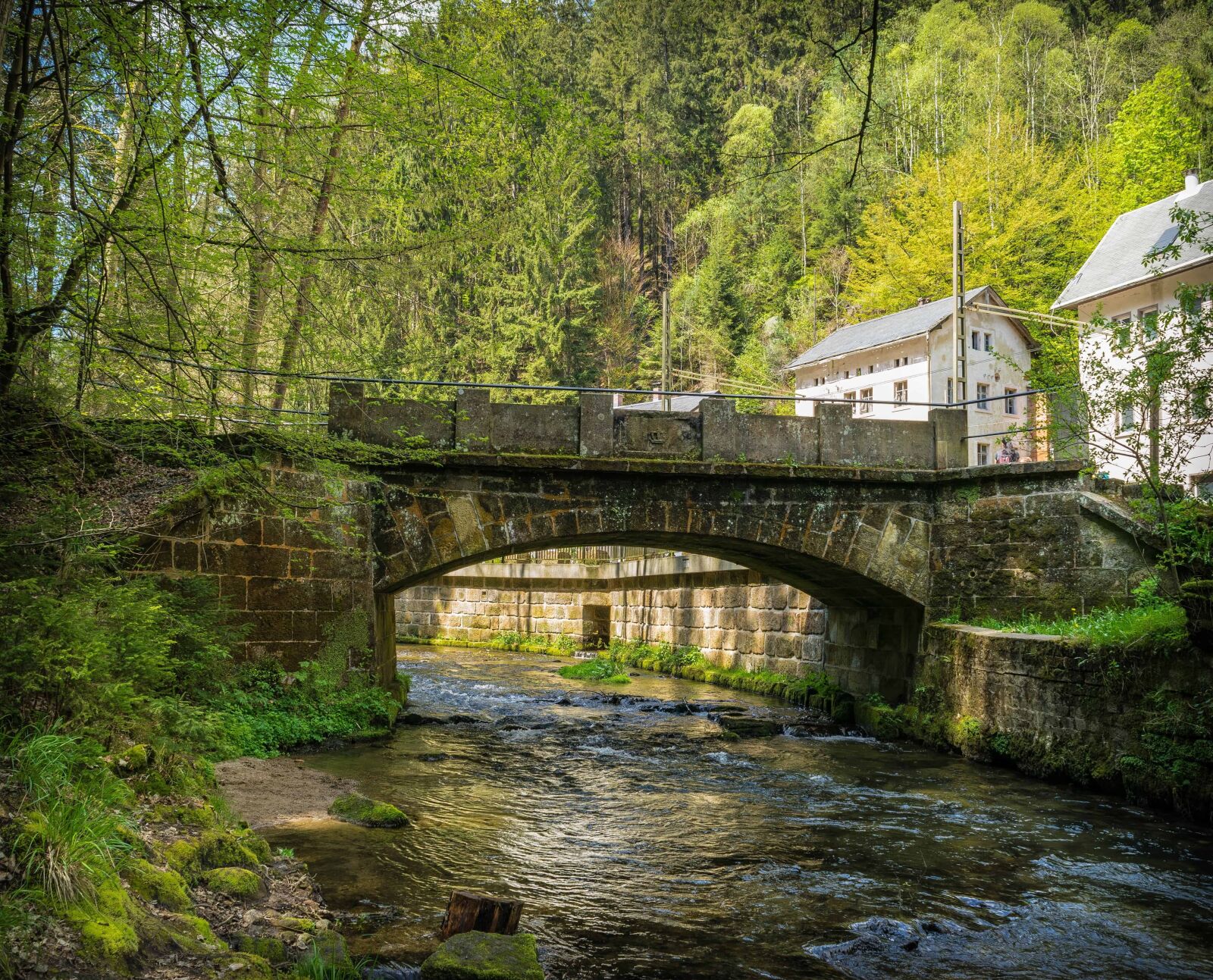 Nikon D3300 sample photo. Landscape, water, river, bridge photography