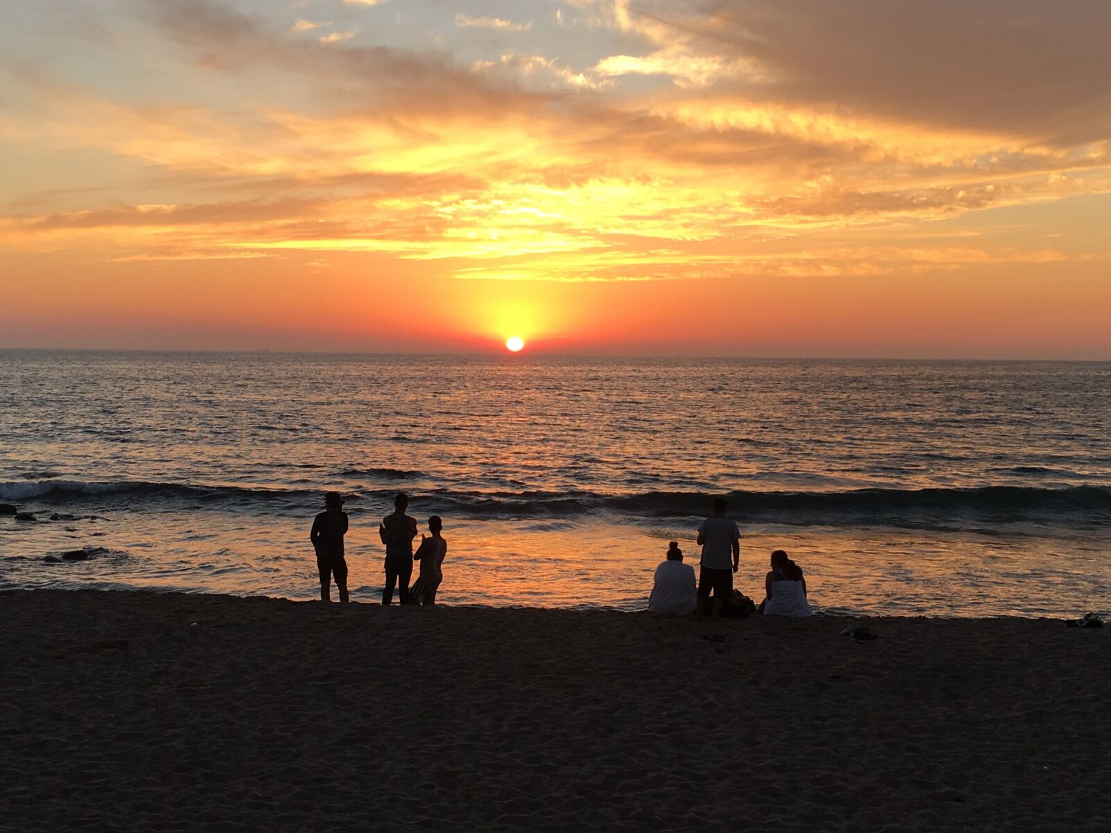 Apple iPhone 6s sample photo. Sunset, beach, mazatlan photography