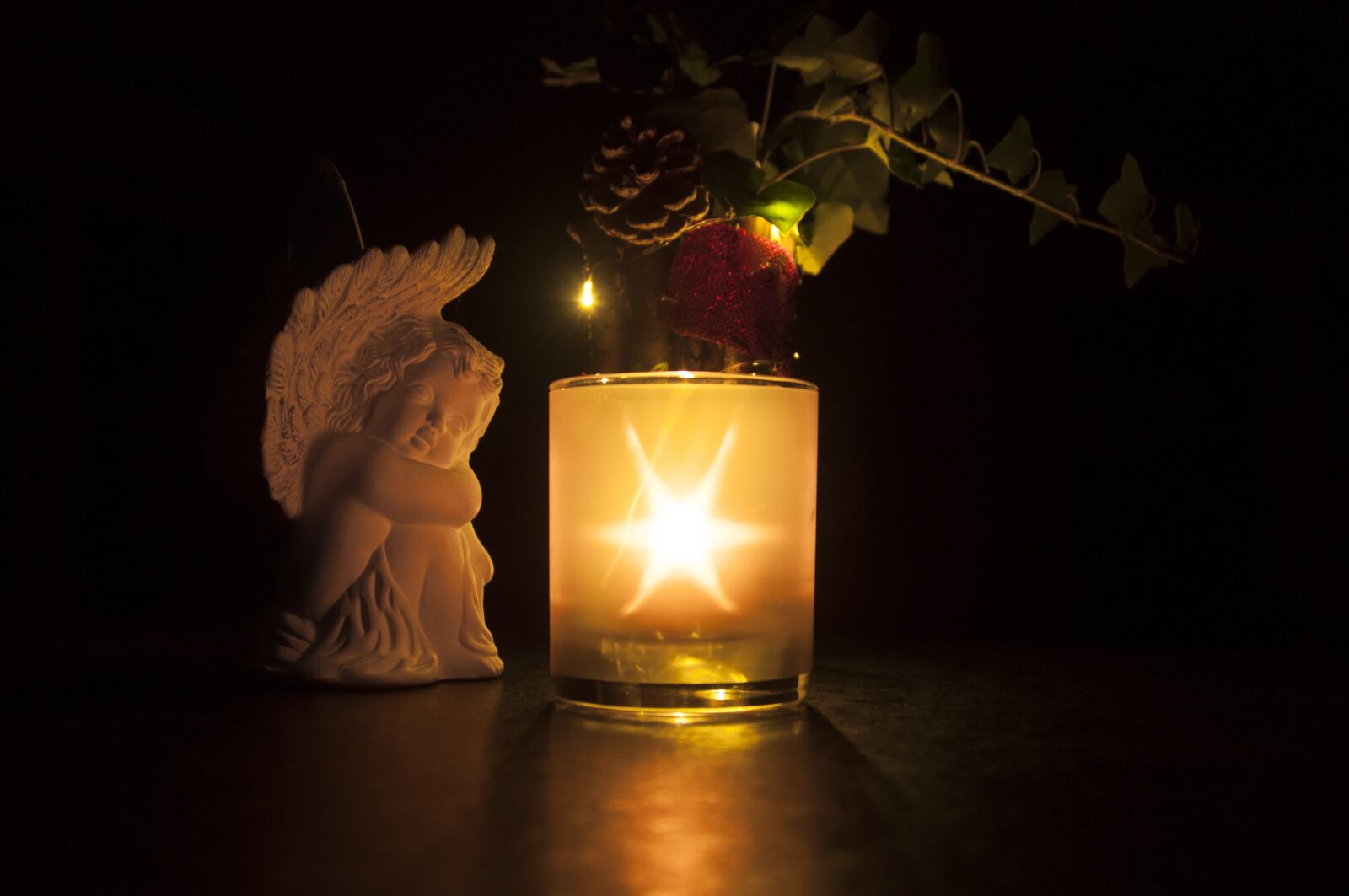 Nikon D90 sample photo. Christmas, christmas decoration, star photography