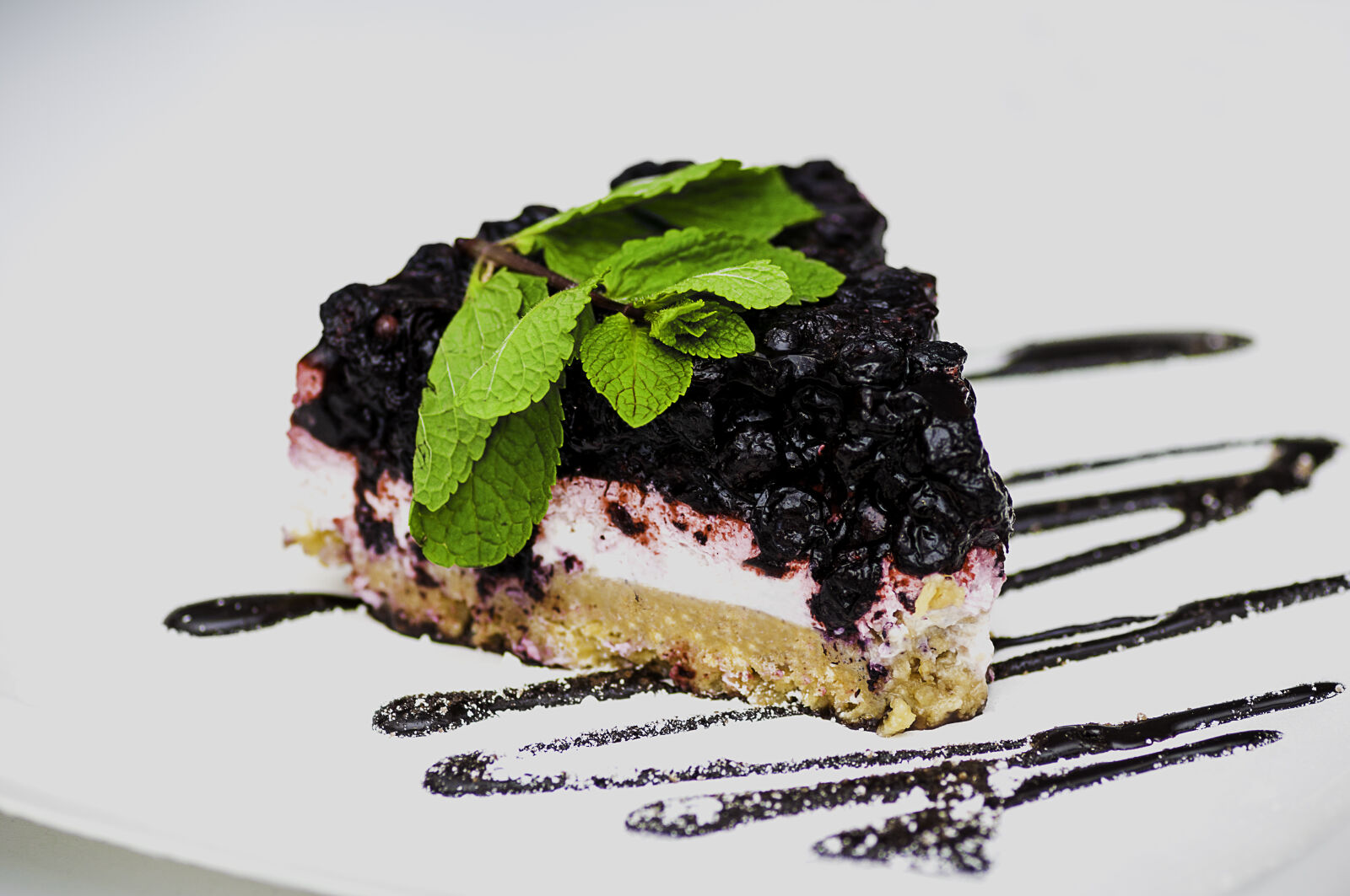 Nikon D90 sample photo. Berries, cake, cheesecake, cream photography