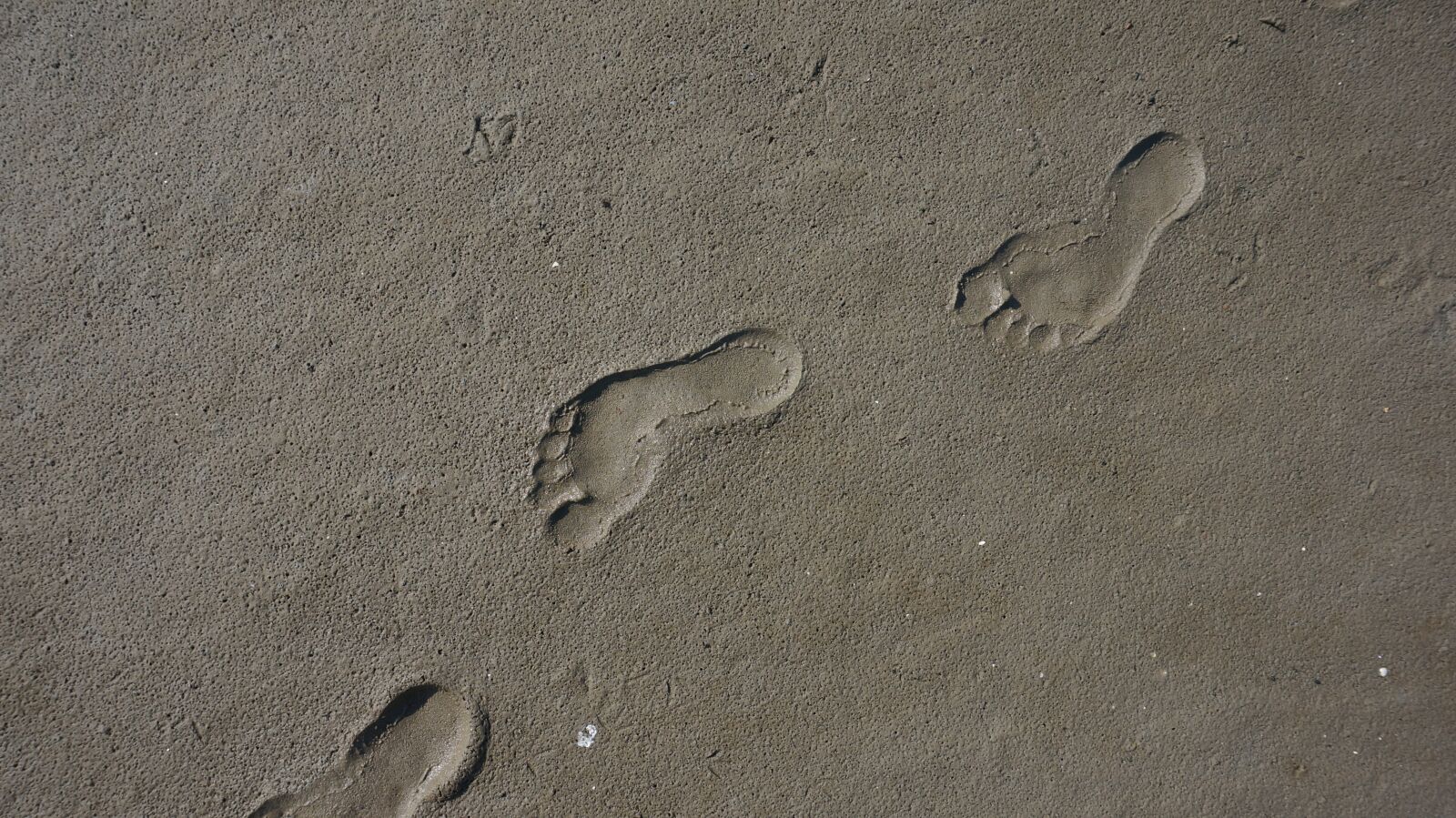 Sony Alpha NEX-6 sample photo. Footprint, sand, traces photography