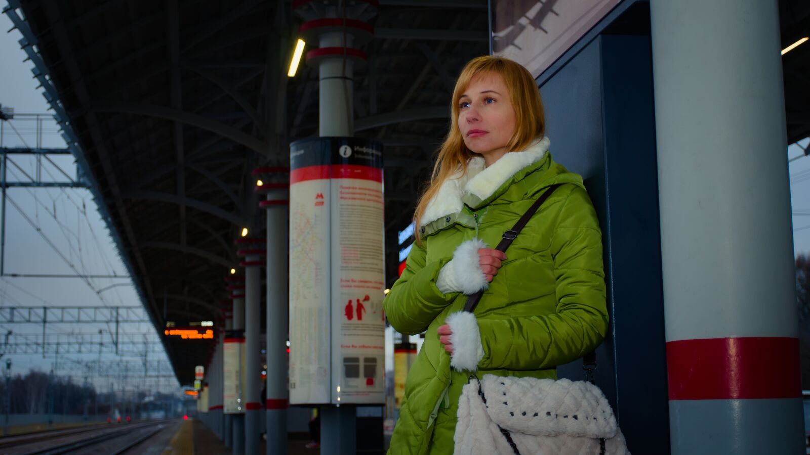 Nikon D7000 sample photo. Metro, moscow central ring photography