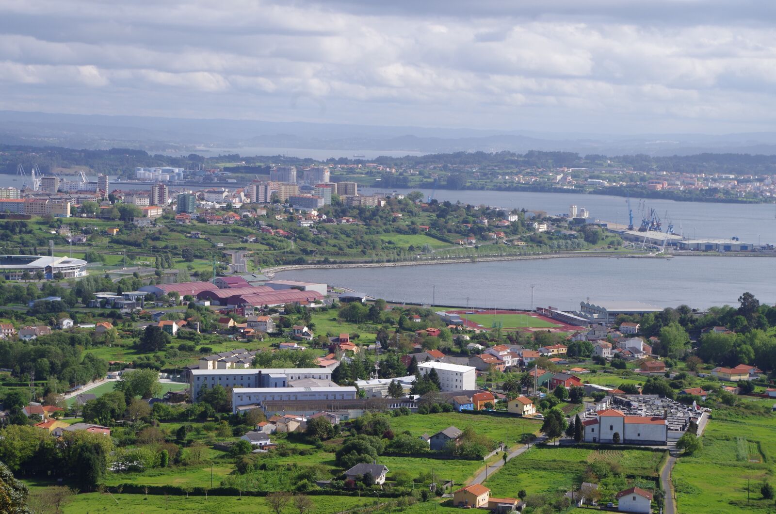 Pentax K-50 sample photo. Panoramic, of the, stadium photography