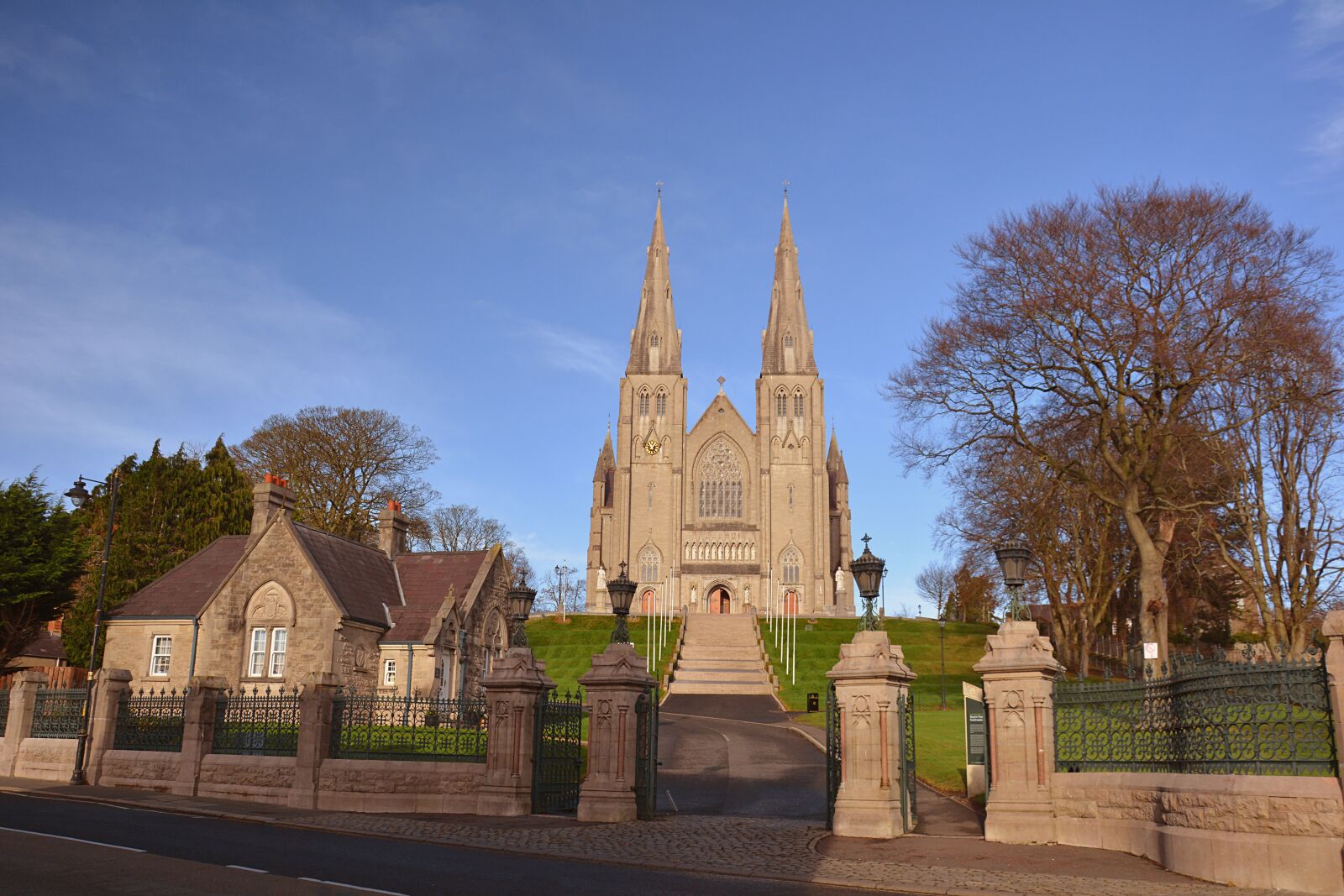 Nikon D5200 sample photo. Armagh cathedral, st patrick's photography
