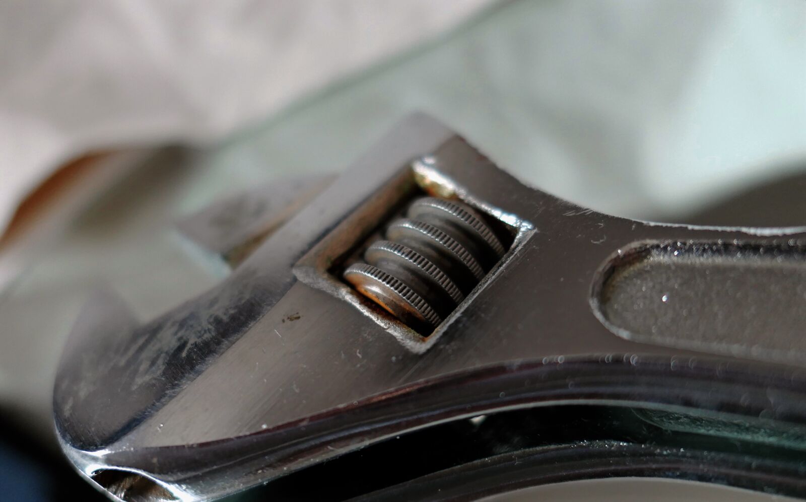 Panasonic Lumix DMC-LX10 (Lumix DMC-LX15) sample photo. Wrench, adjustable wrench, craft photography