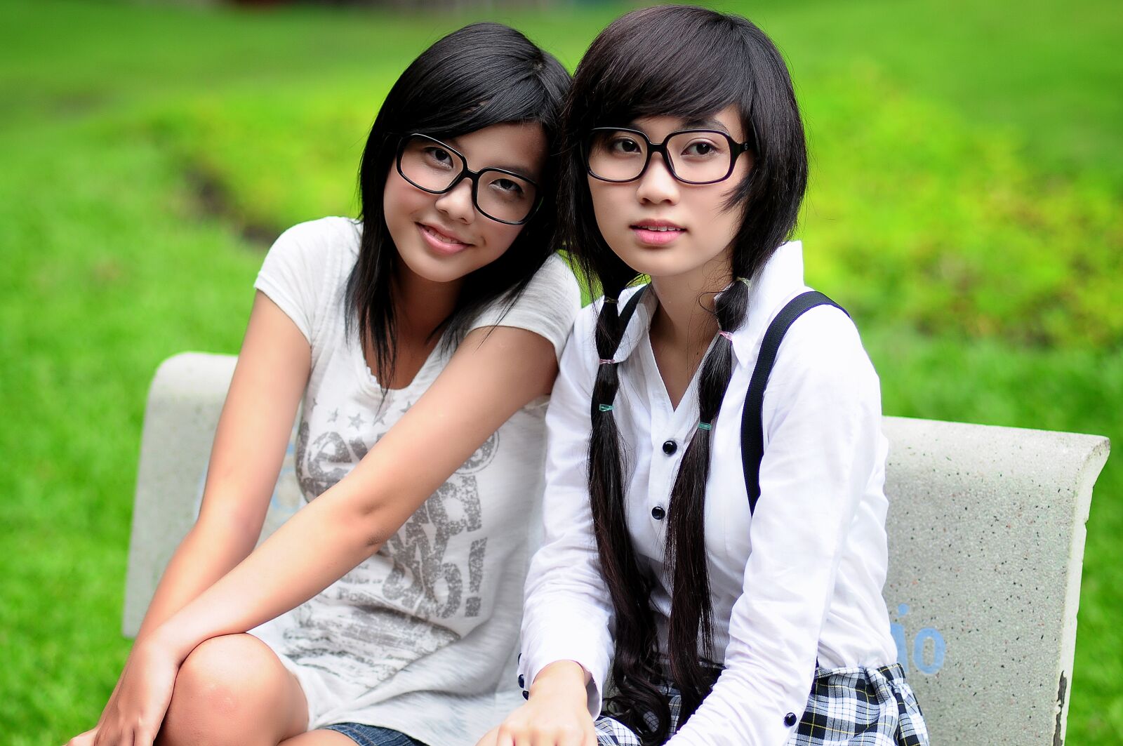 Nikon D90 sample photo. Girl, student, asian photography