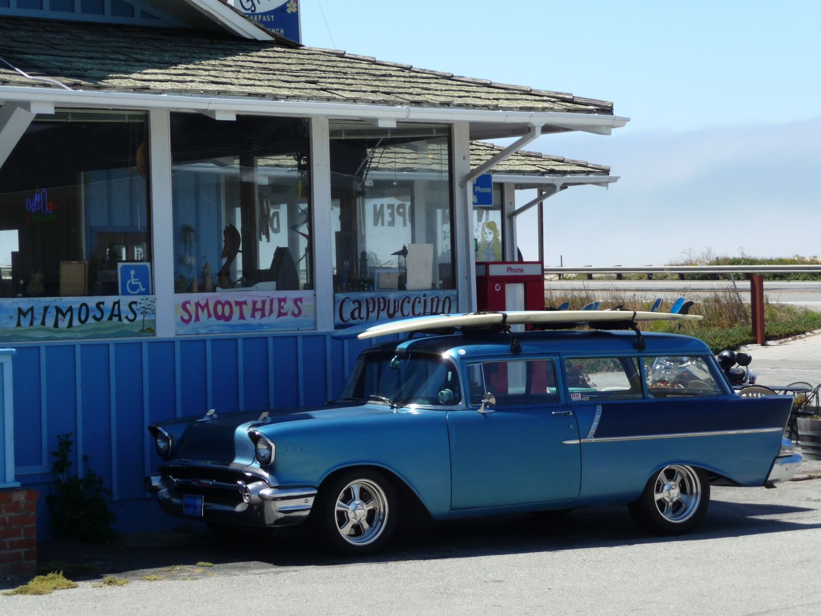 Panasonic Lumix DMC-TZ5 sample photo. Chevrolet, bel air, 1957 photography
