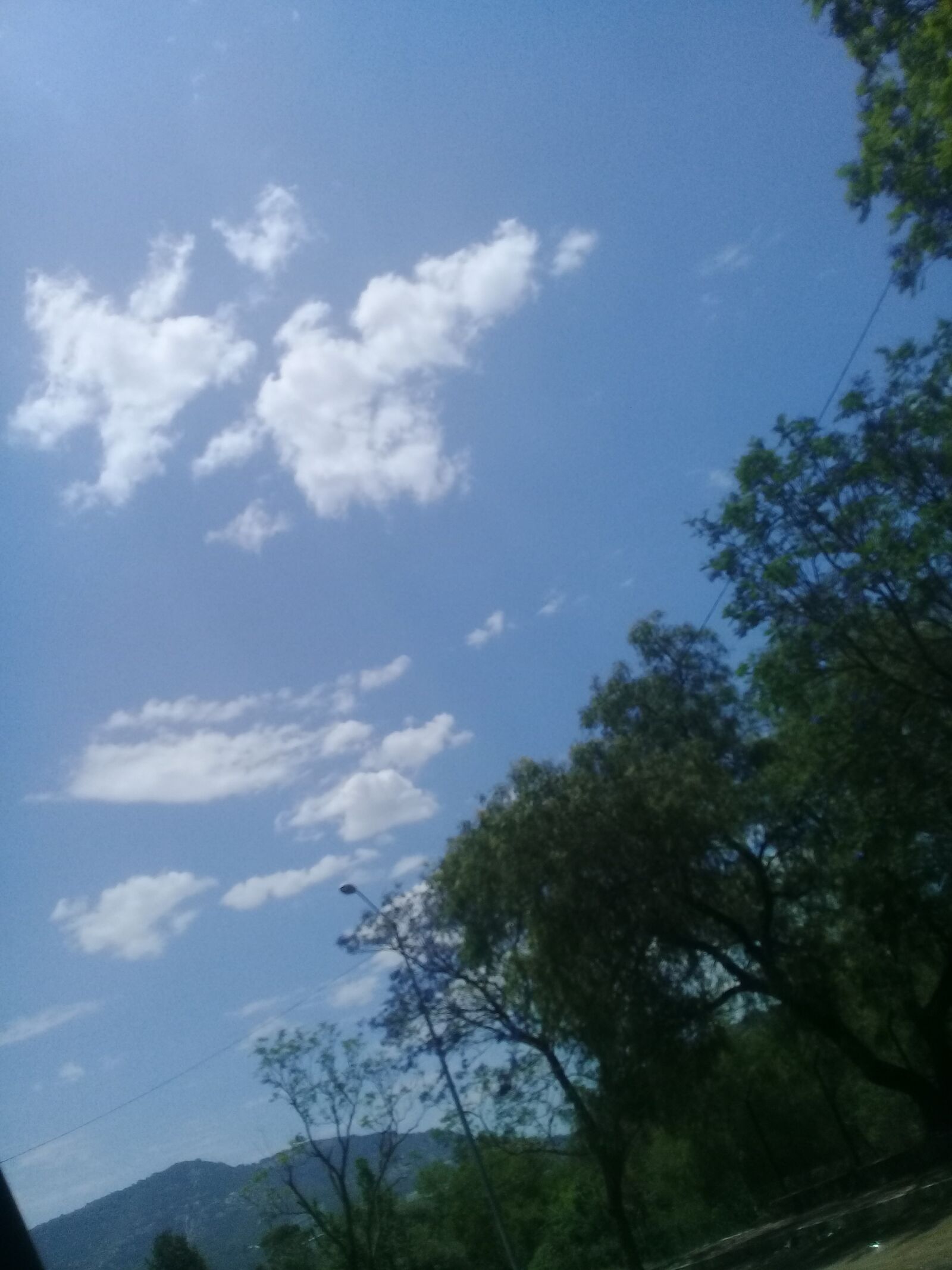 Samsung Galaxy J2 Prime sample photo. Sky, clouds, trees photography