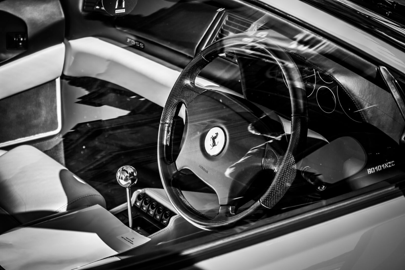 Canon EOS 70D sample photo. Ferrari, steering wheel, car photography